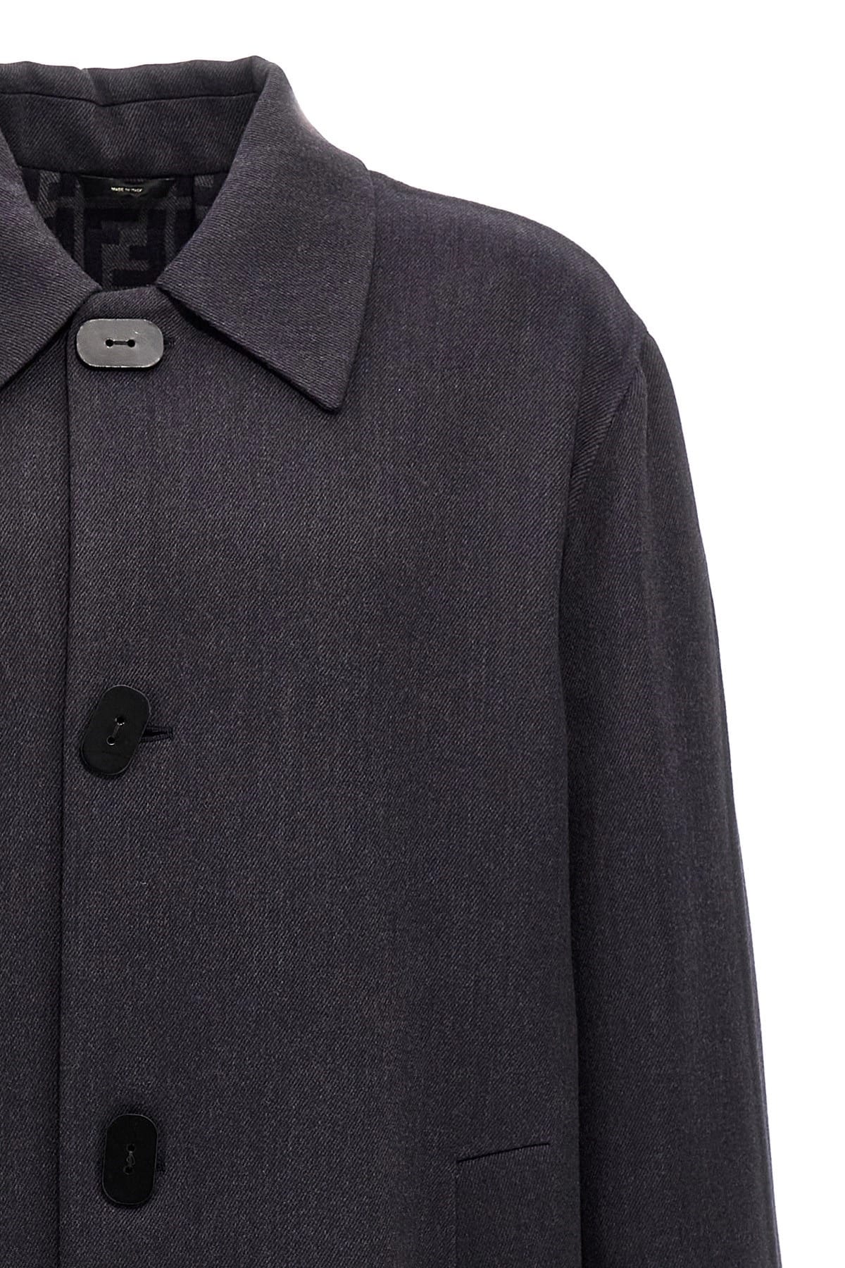 Fendi Fendi Double Wool Coat