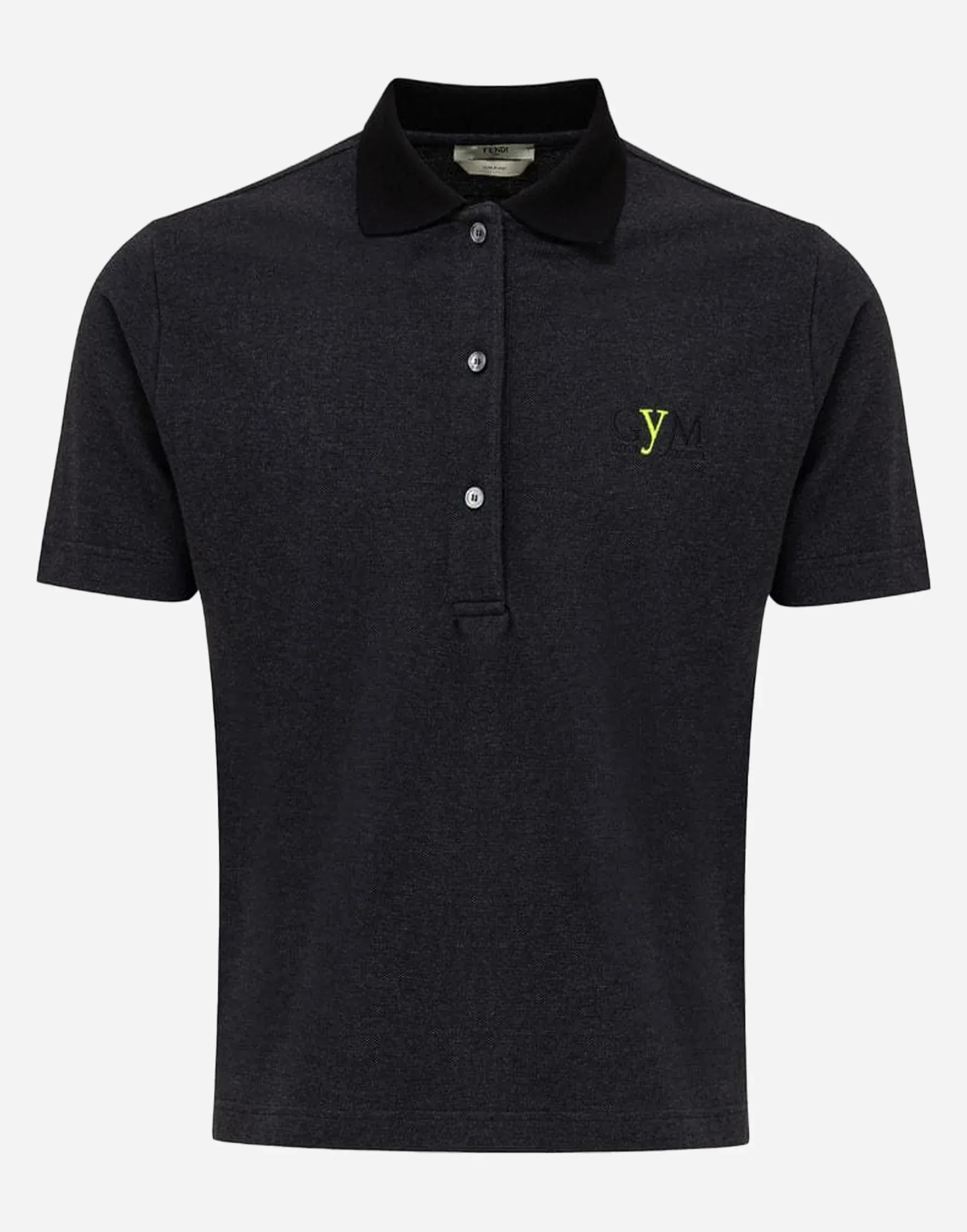 Fendi Embroidered Logo Polo Shirt