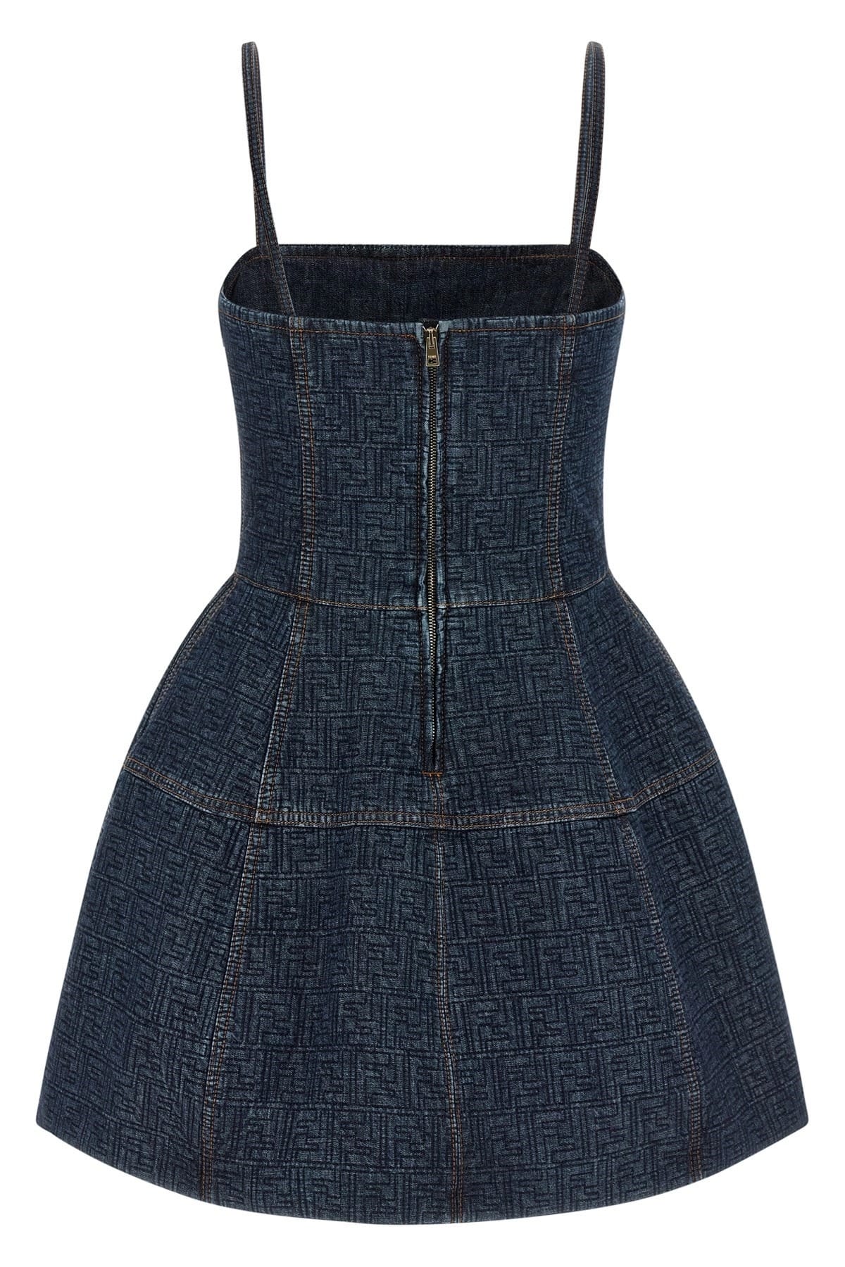 Fendi Fendi Ff Denim Dress