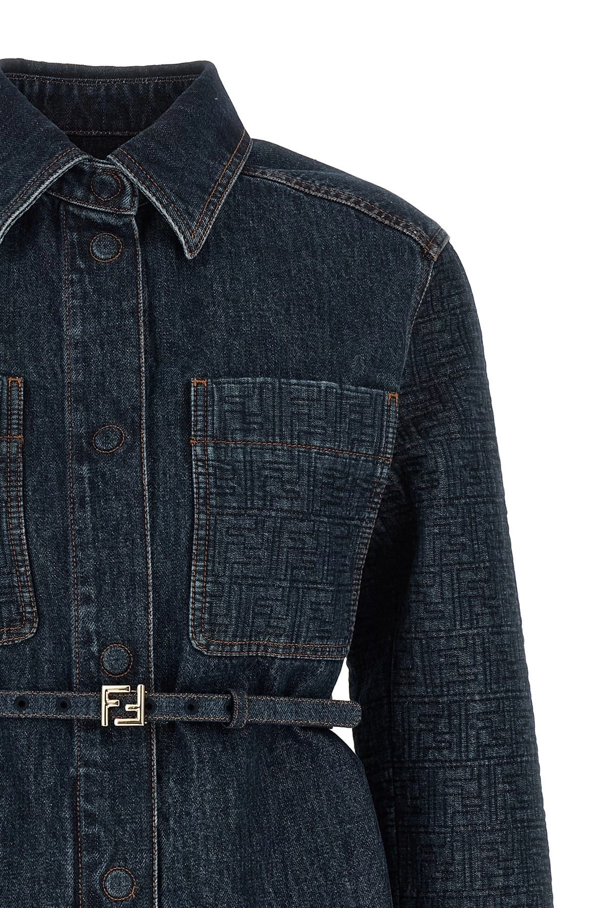 Fendi Fendi FF Denim Jacket