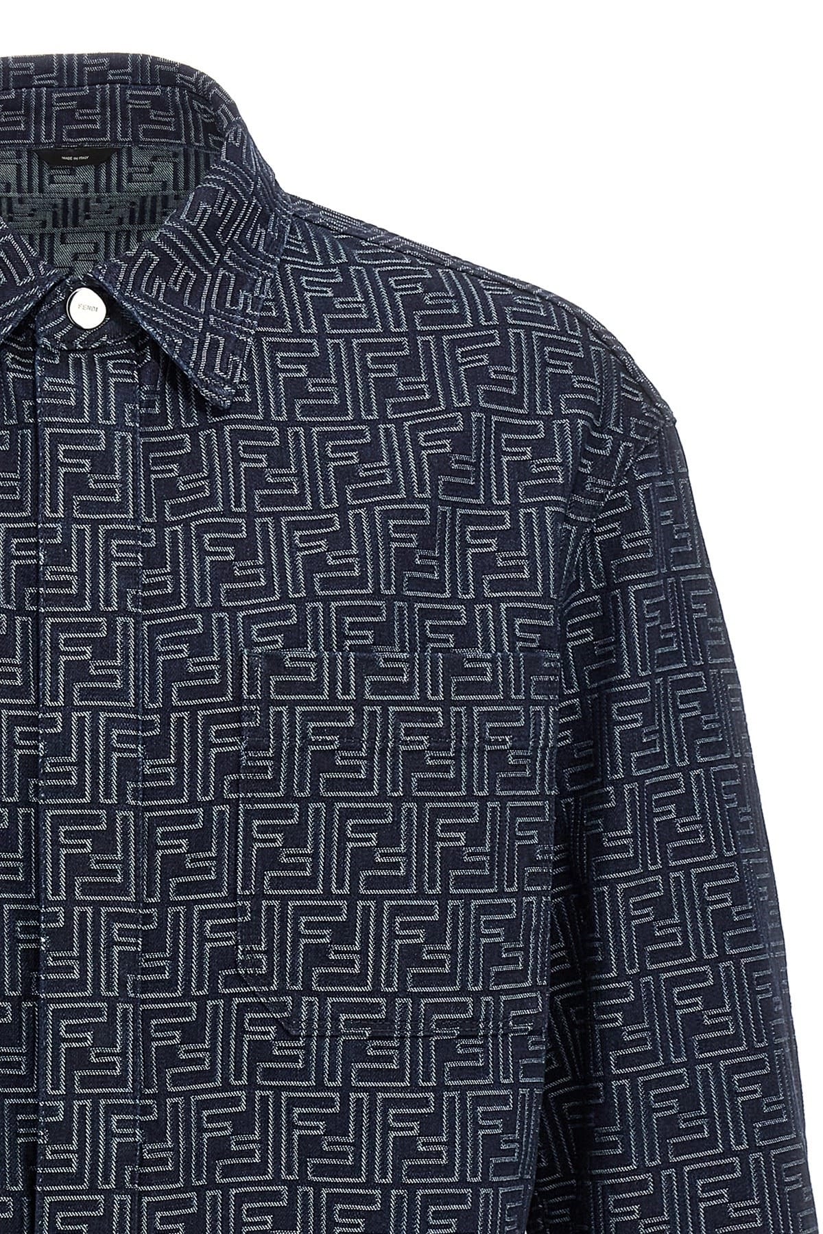 Fendi Fendi FF Denim Overshirt