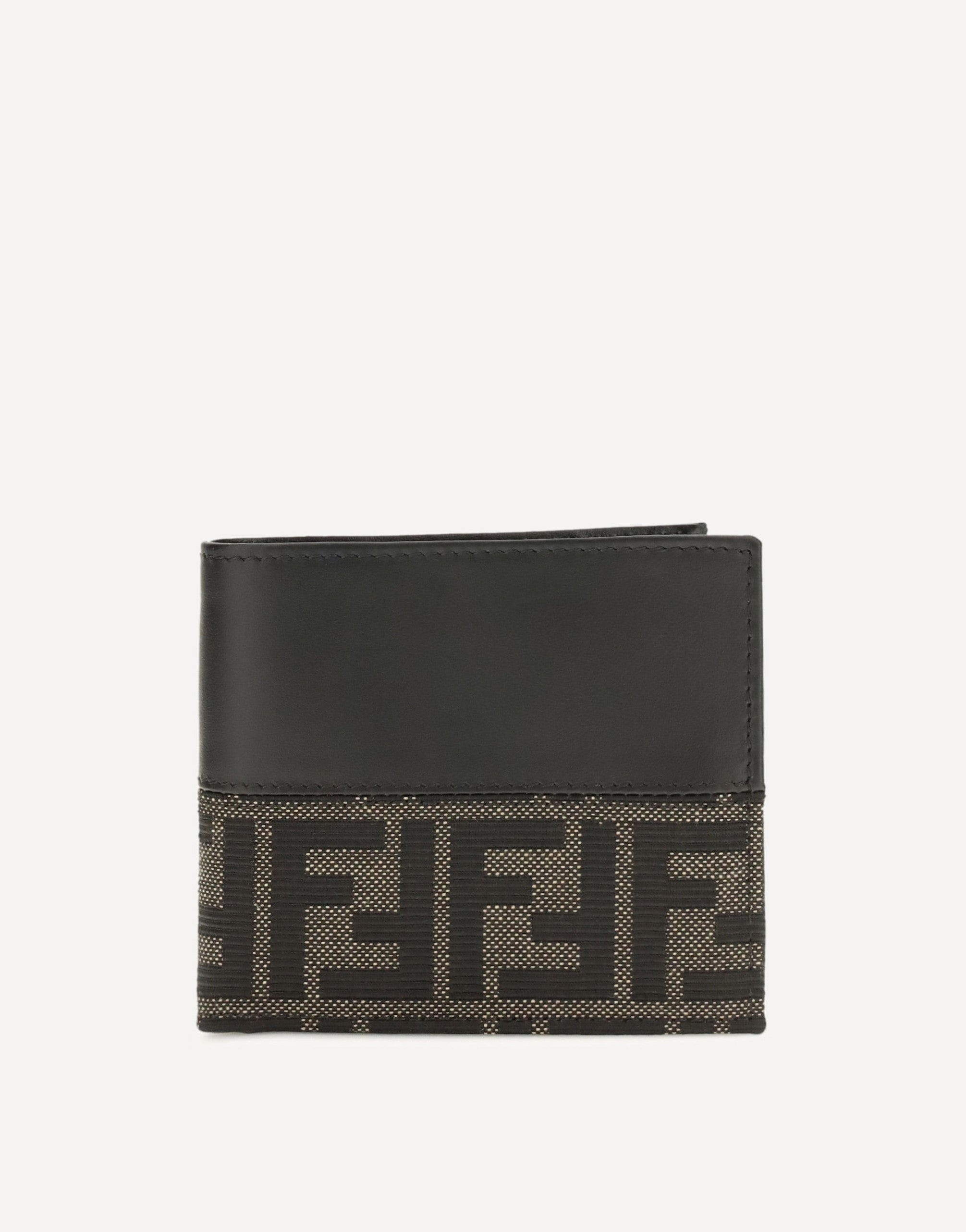 Fendi FF Jacquard Bifold Wallet