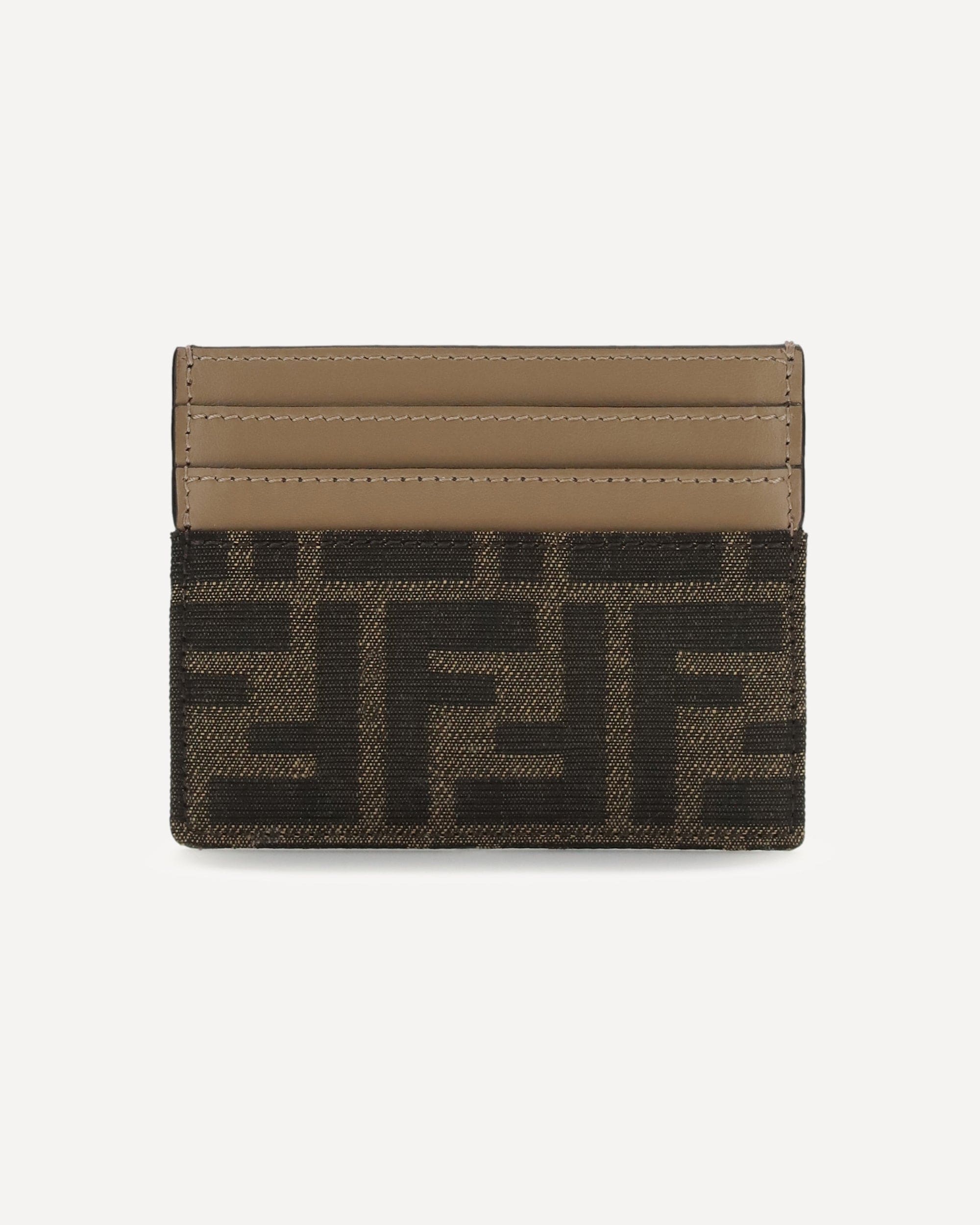Fendi Ff Jacquard Card Holder