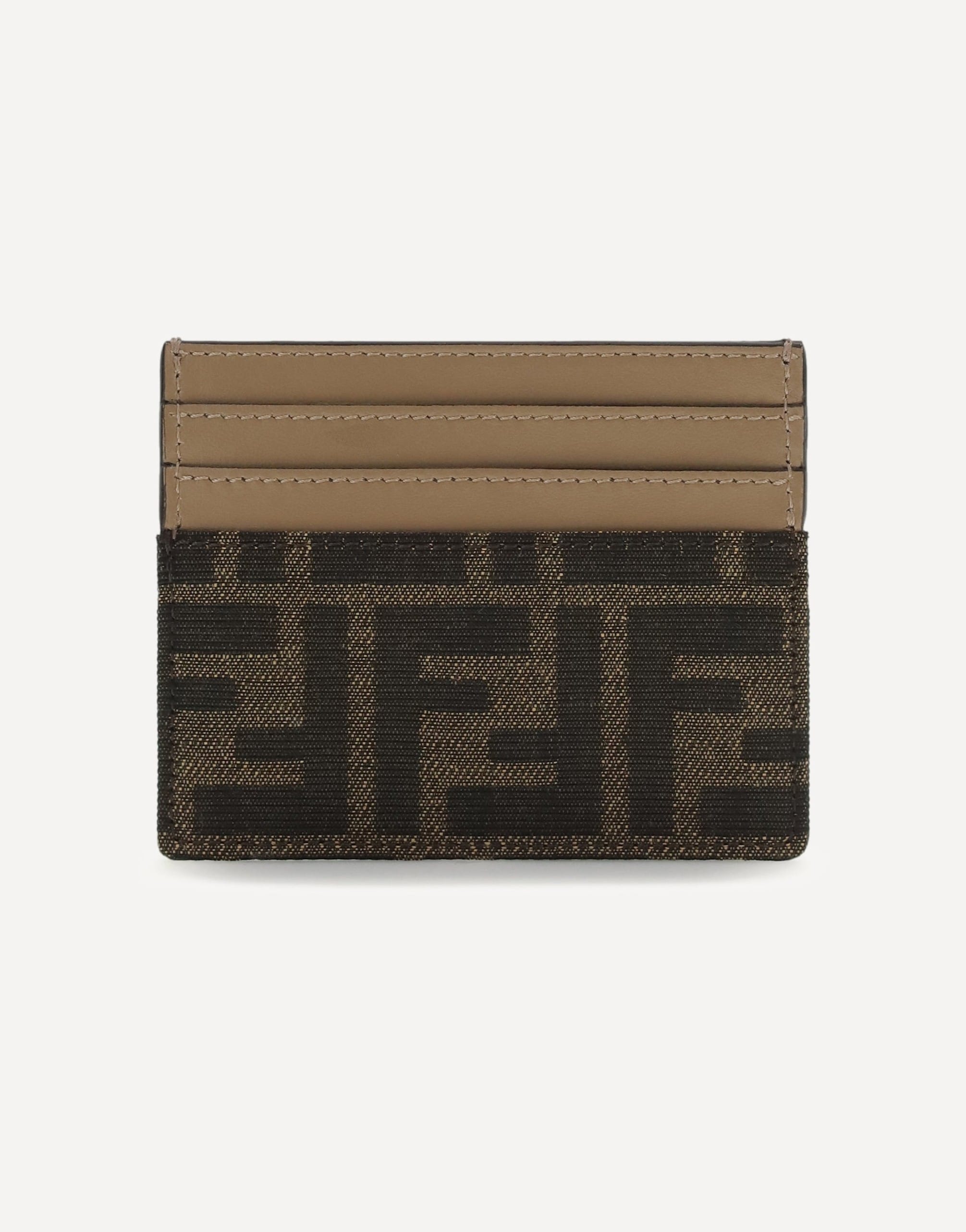 Fendi Ff Jacquard Card Holder