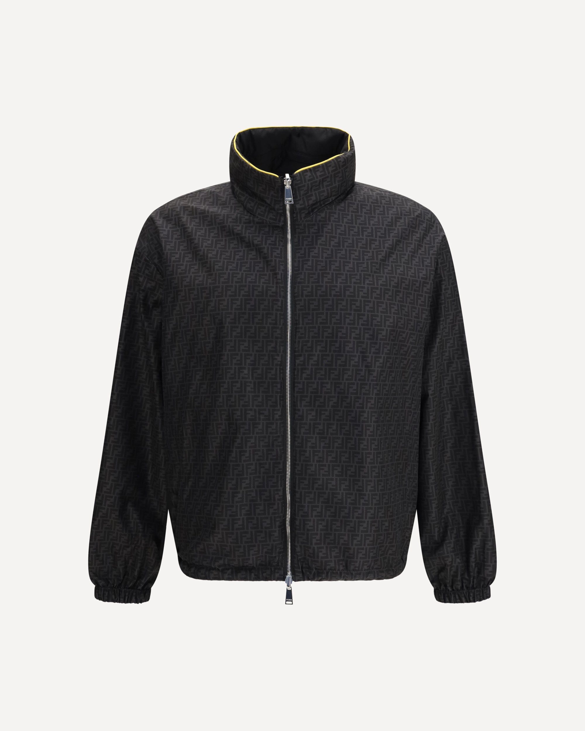 Fendi Ff Jacquard Zipped Reversible Windbreaker - alternate view