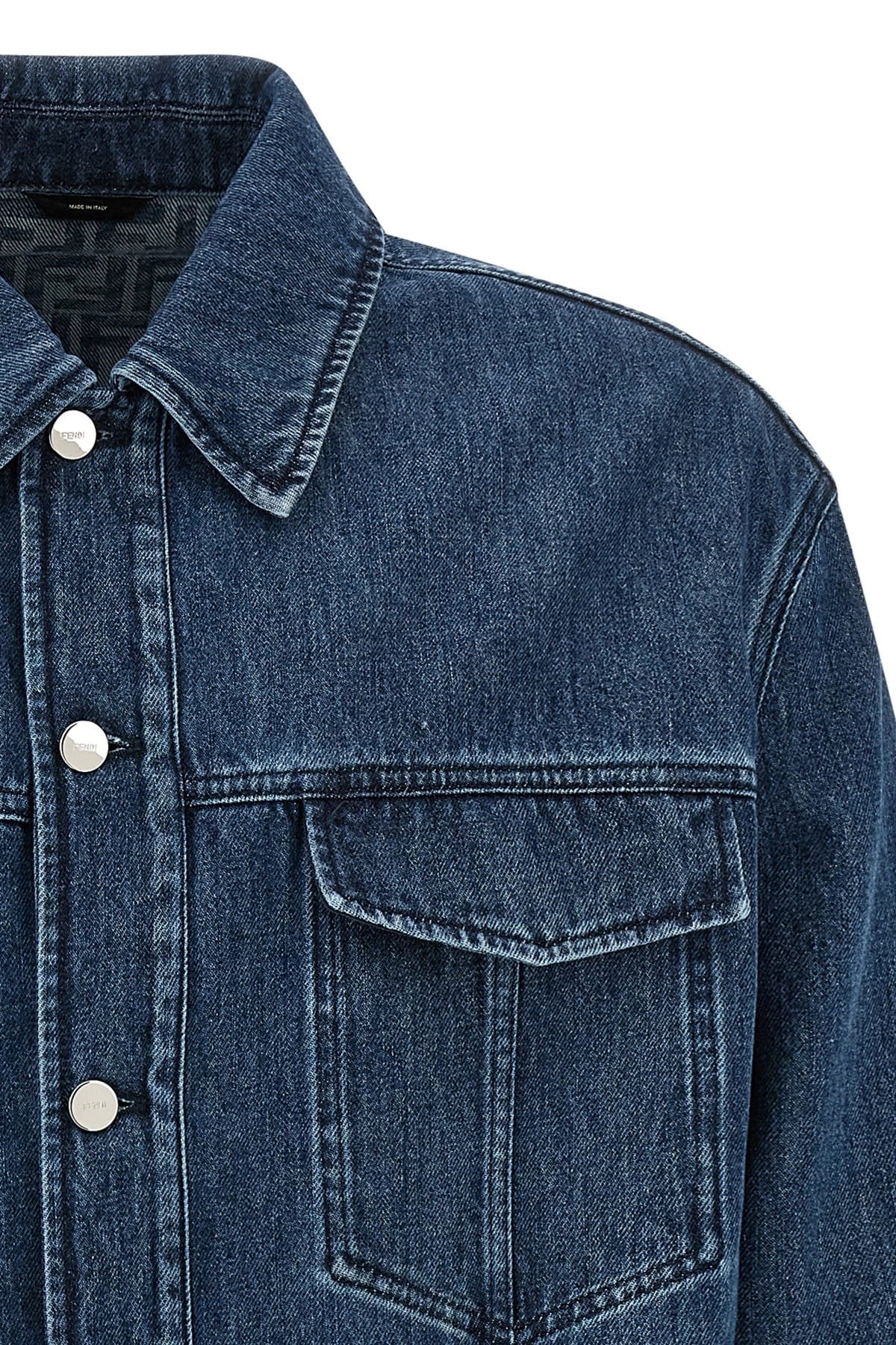 Fendi Fendi FF Selleria Denim Jacket