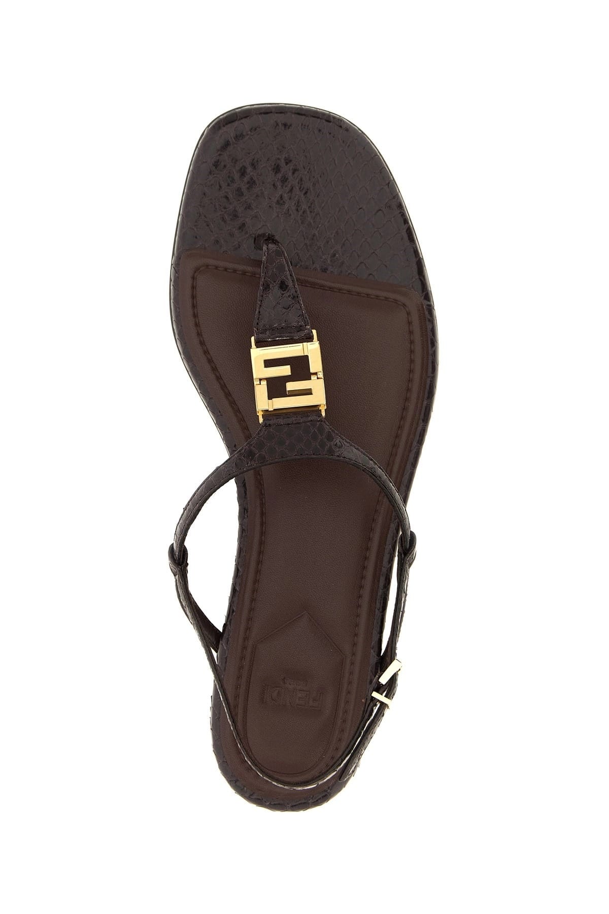 Fendi Fendi Ffold Thong Sandals