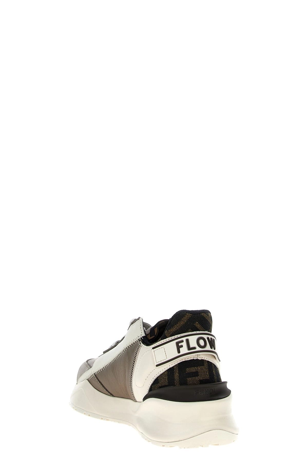 Fendi Fendi Flow Leather Sneakers