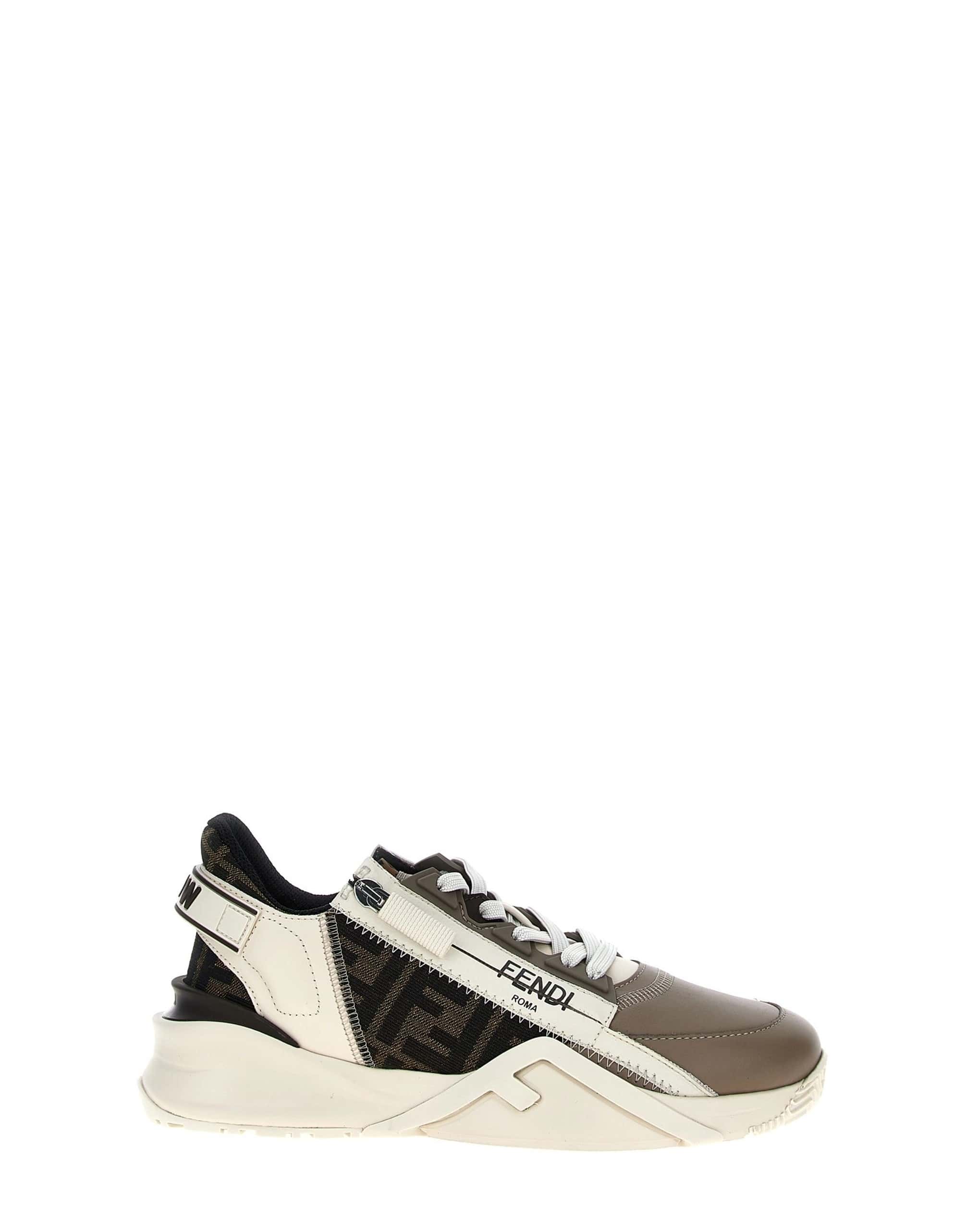 Fendi Fendi Flow Leather Sneakers
