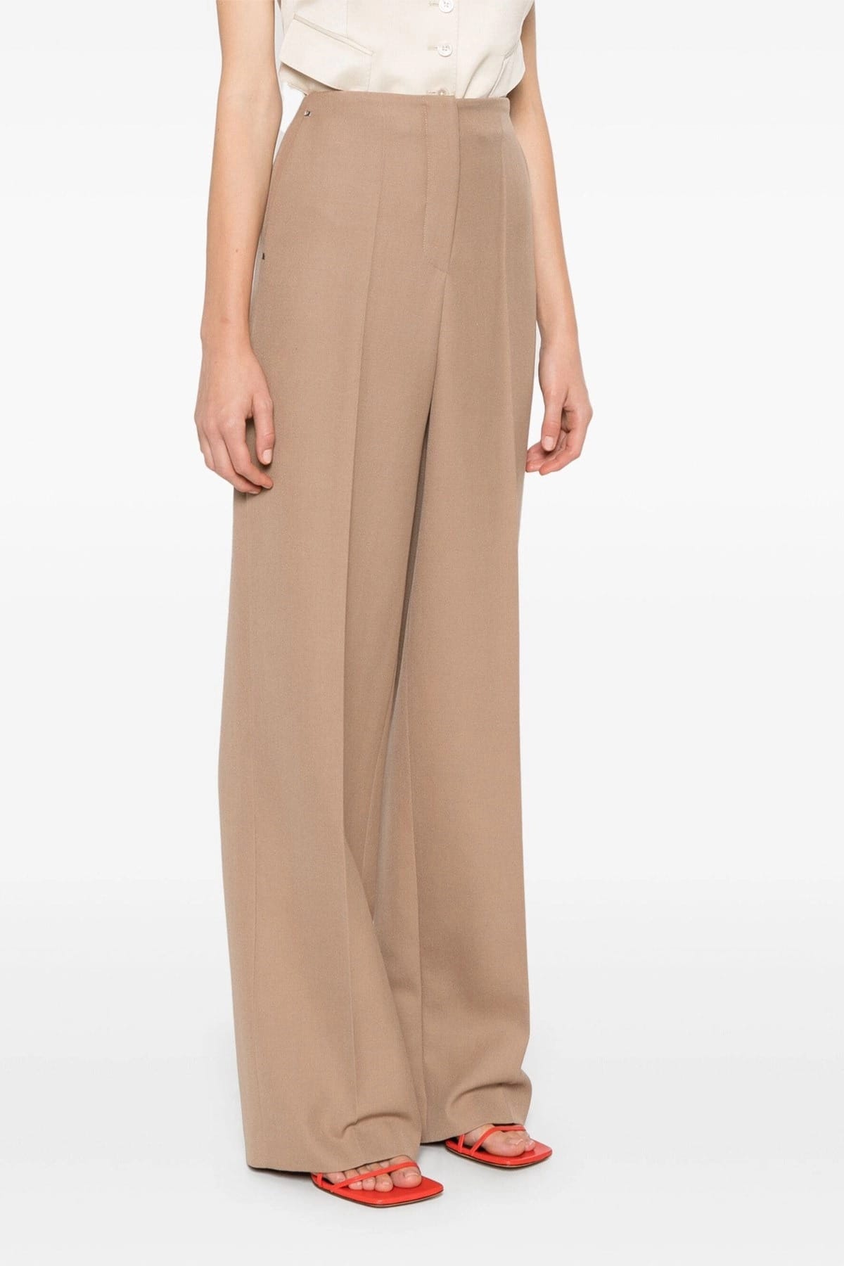 Fendi Fendi Grain De Poudre Wool Pants