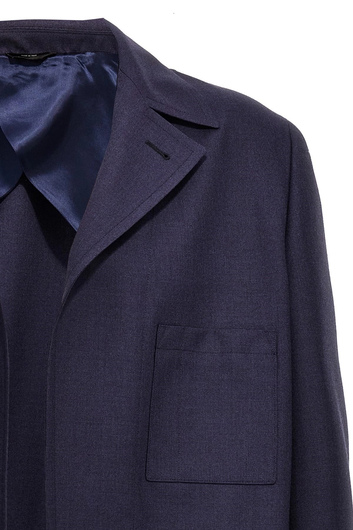 Fendi Fendi Half Belt Wool Jacket