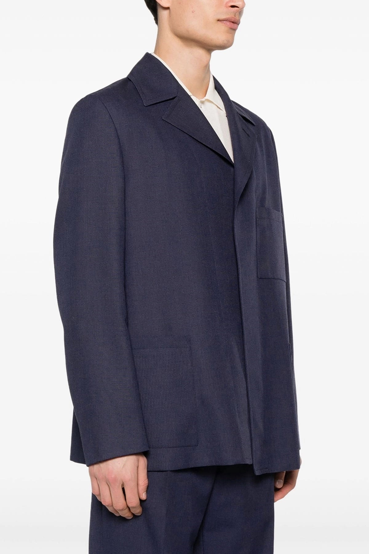 Fendi Fendi Half Belt Wool Jacket