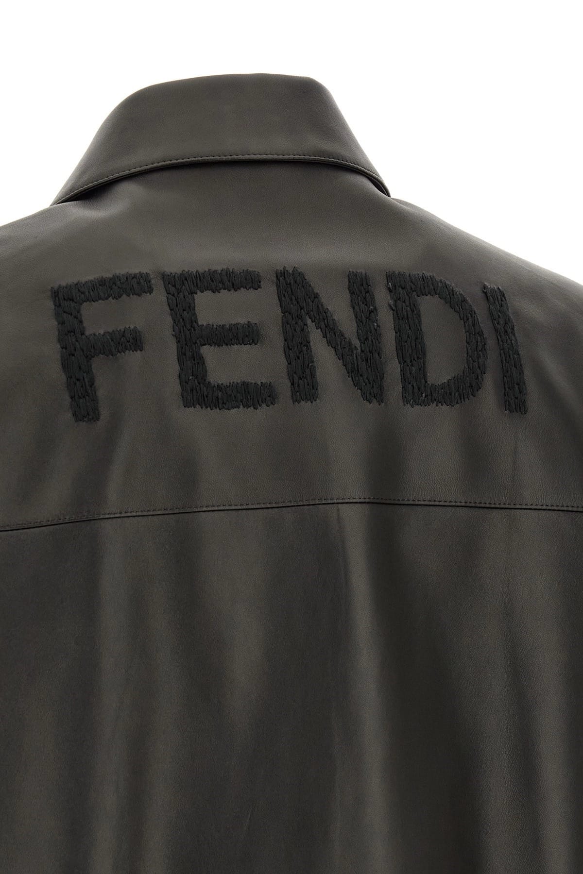Fendi Fendi Leather Blouson