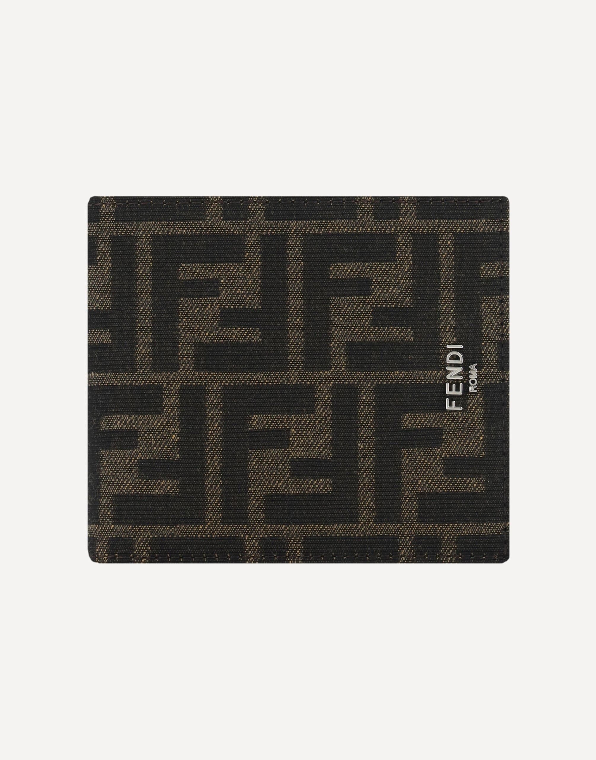 Fendi Leather Wallet With Logo