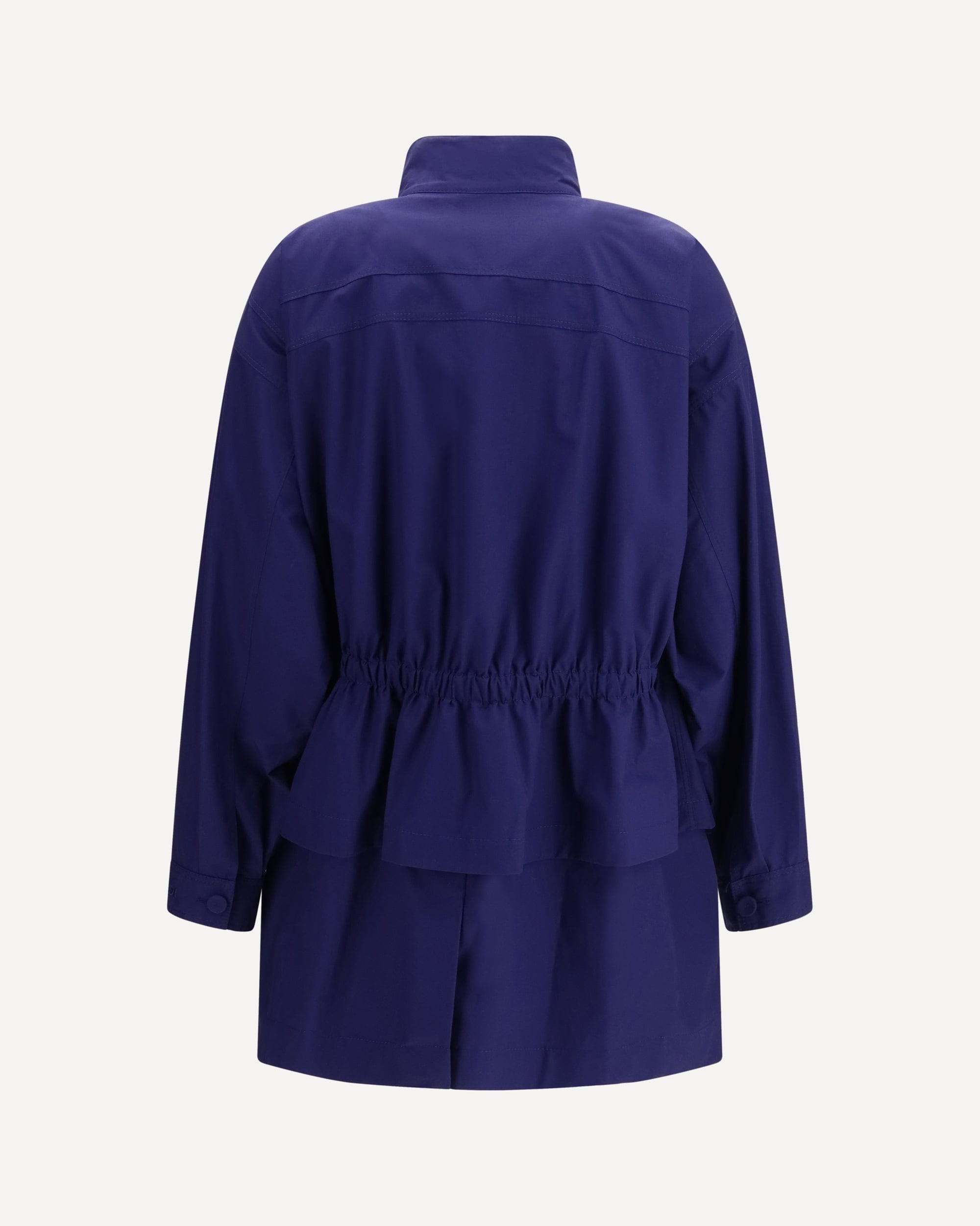 Fendi Midi Poplin Parka Blouson Cotton