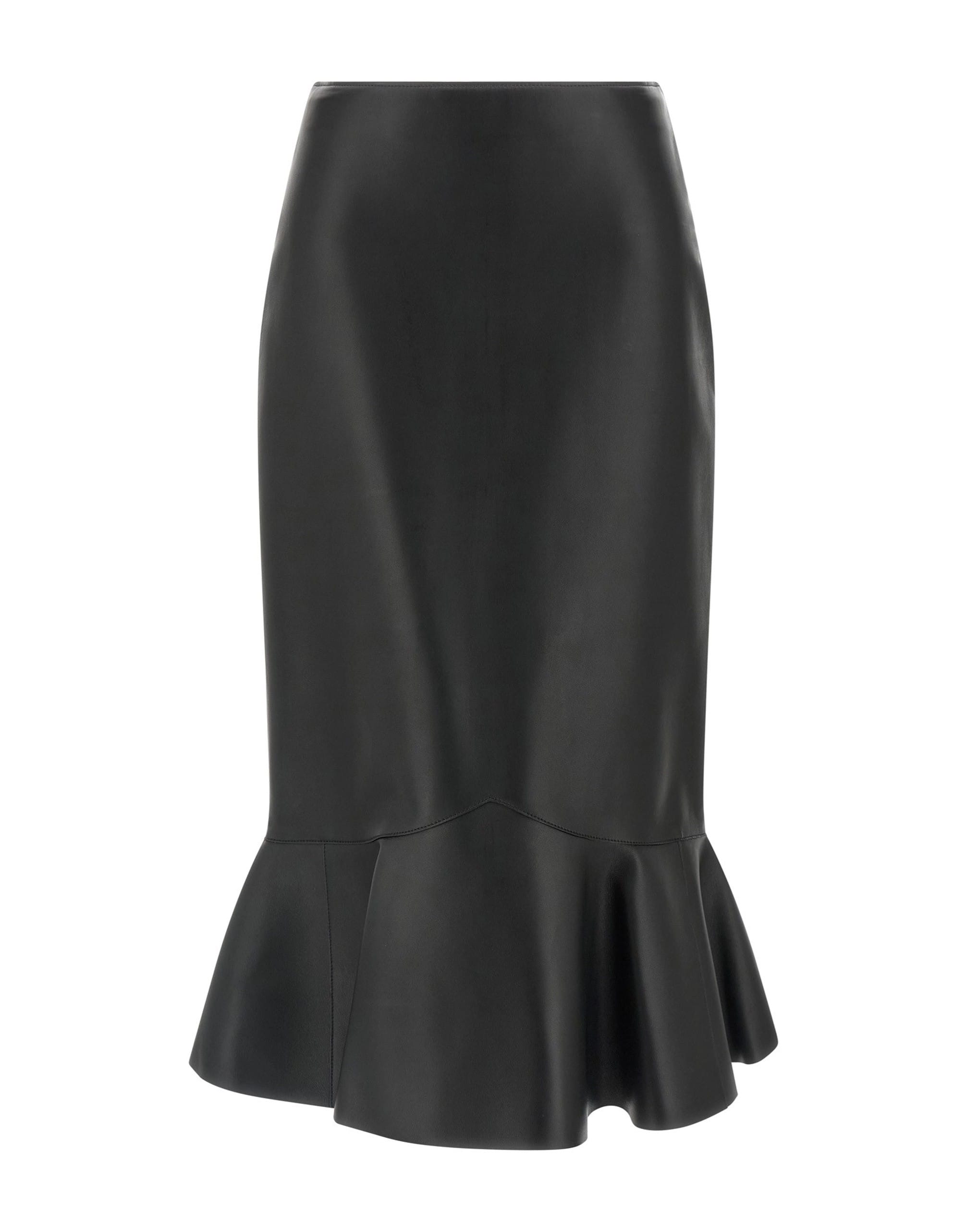 Fendi Fendi Nappa Midi Skirt
