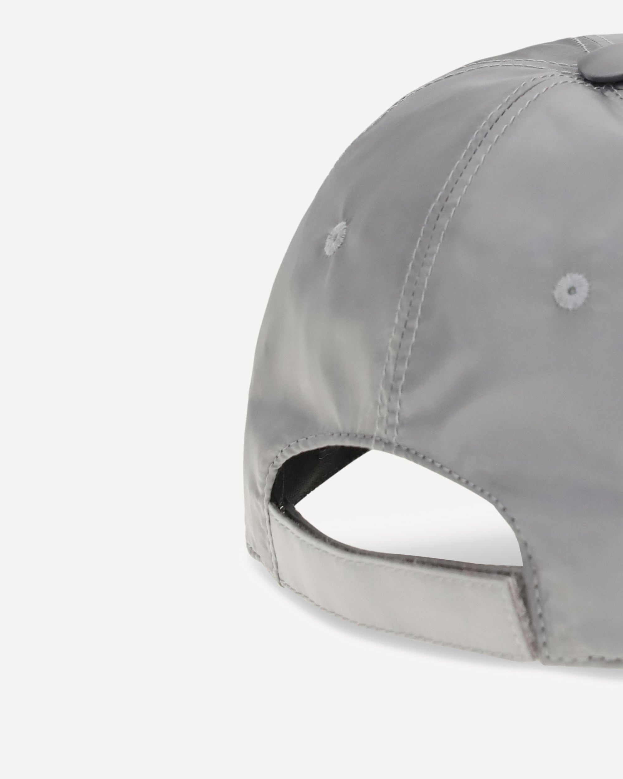 Fendi Nylon Baseball Cap Ff Logo