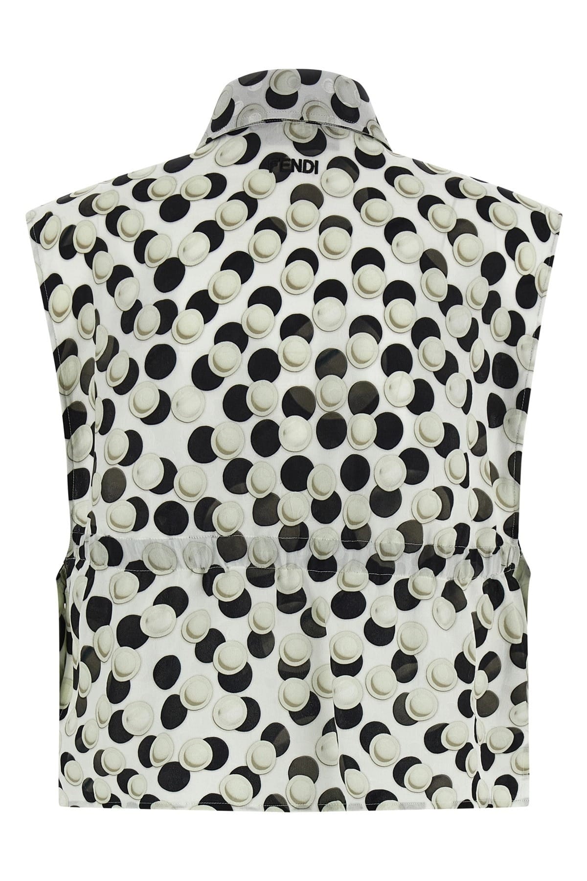 Fendi Fendi Polka Dot Crop Top