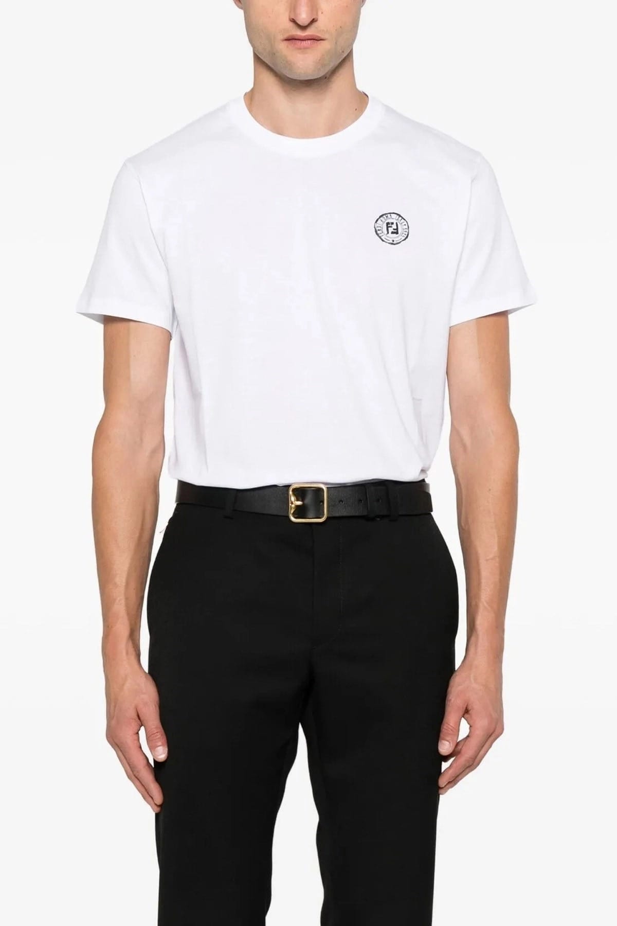 Fendi ポストカードTシャツ - alternate view