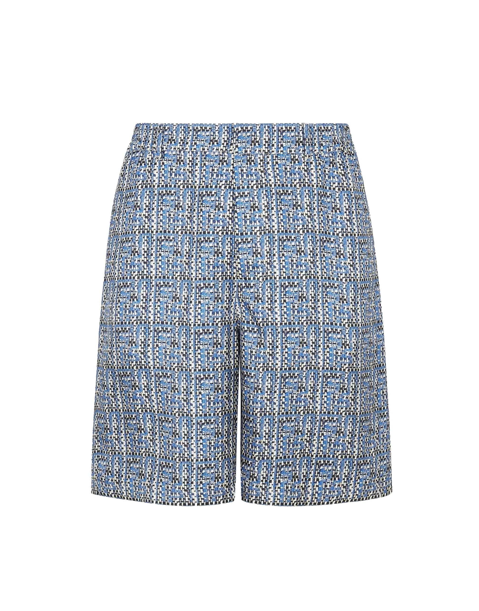 Fendi Printed Silk Casual Shorts