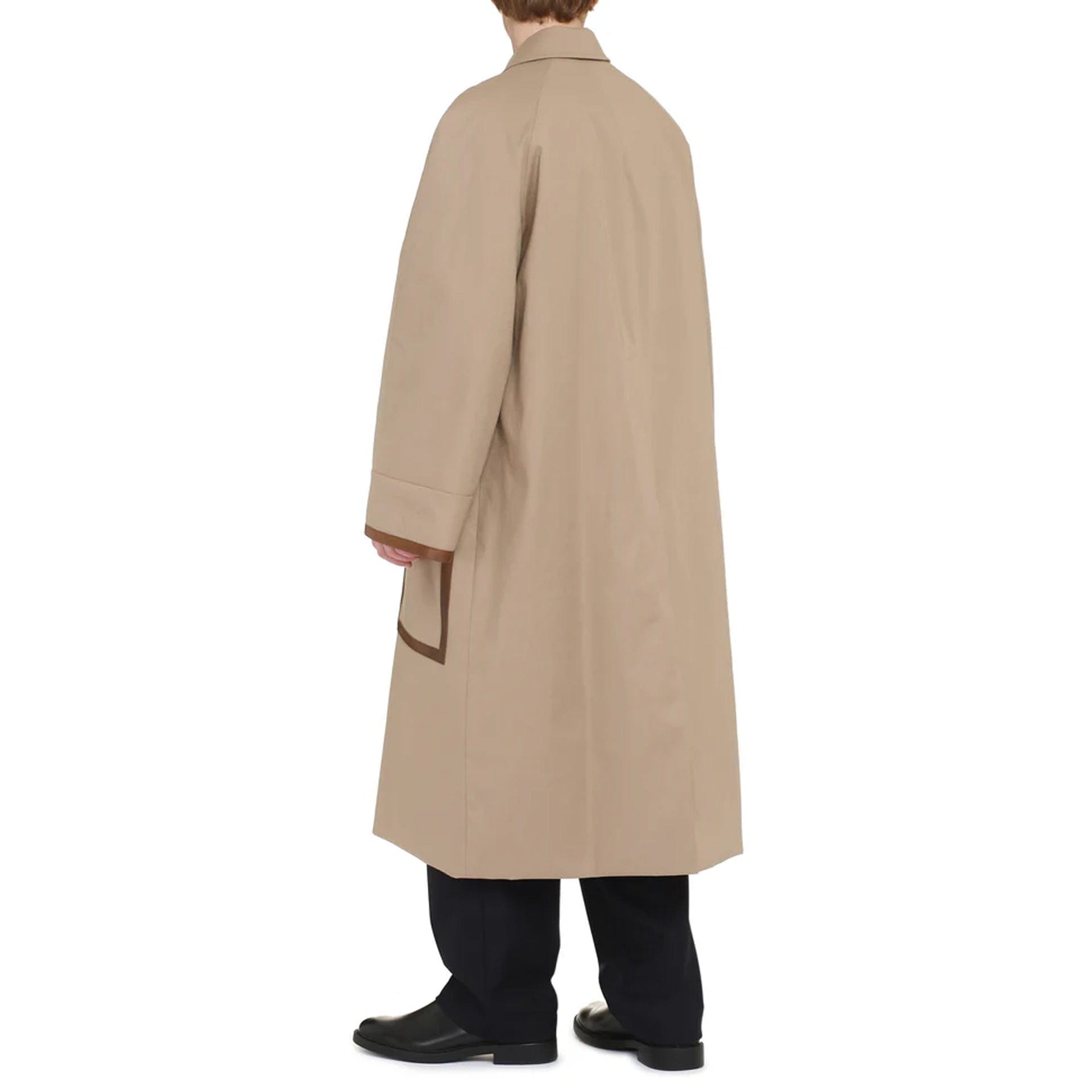 Fendi Reversible Ff Logo Trench Coat