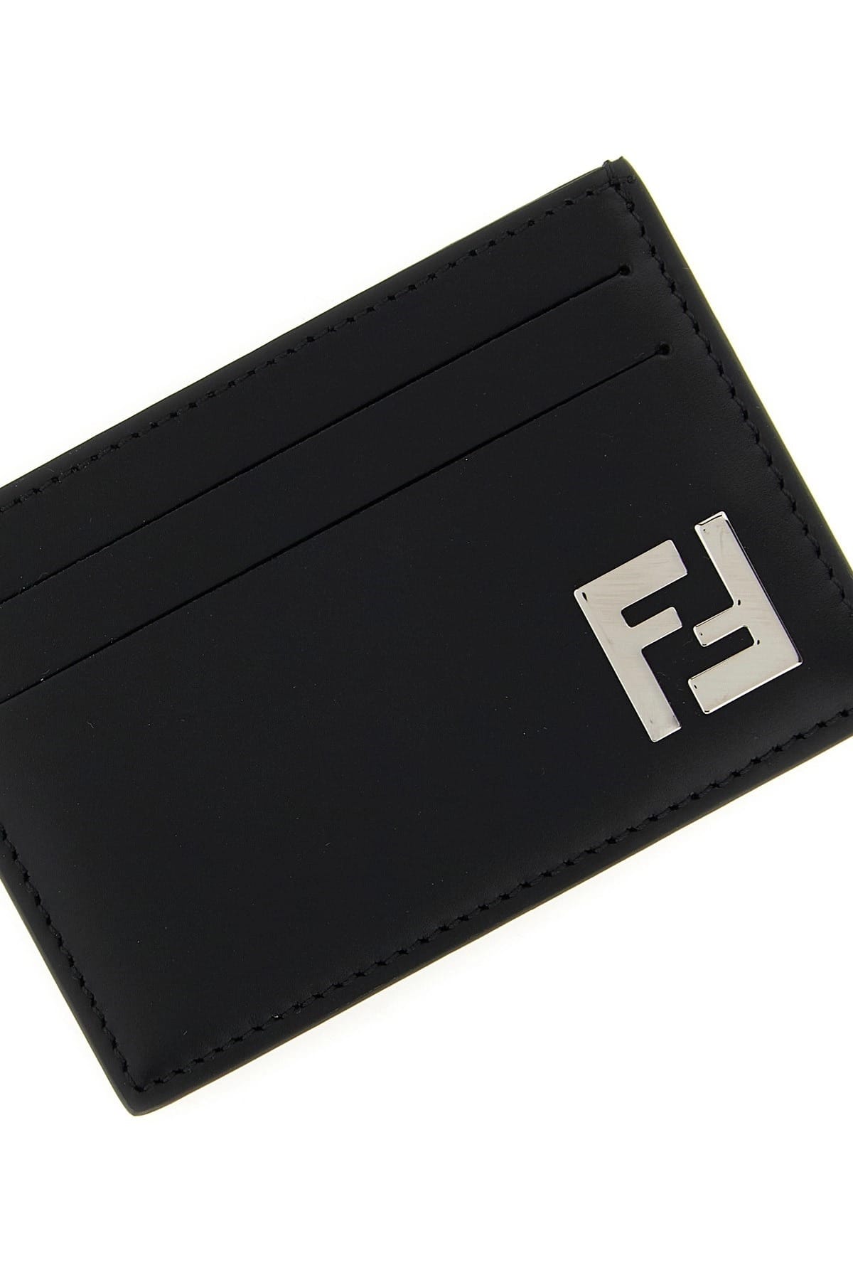Fendi Fendi Slim Squared FF Card Holder