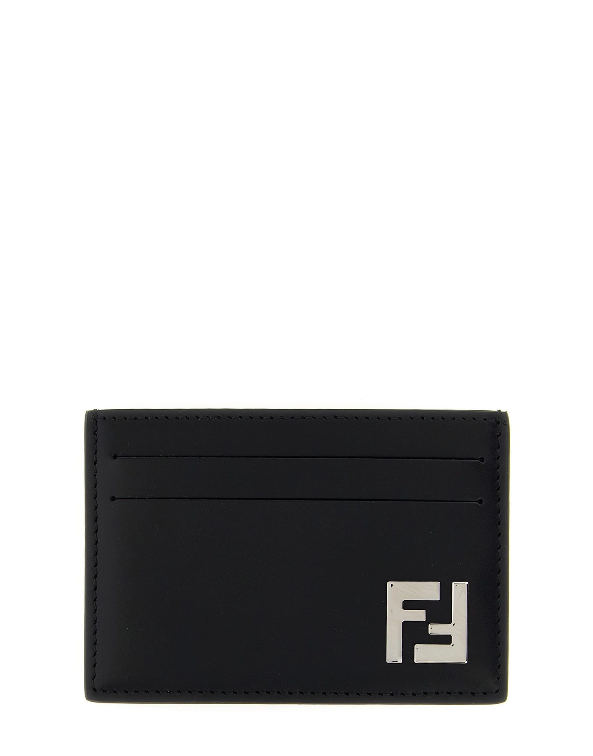 Fendi Fendi Slim Squared FF Card Holder
