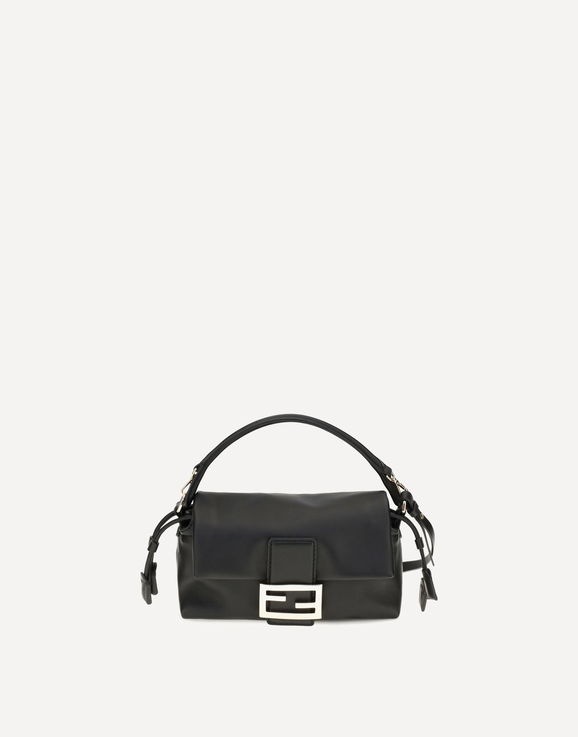 Fendi Small Baguette Soft Nappa Leather Handbag