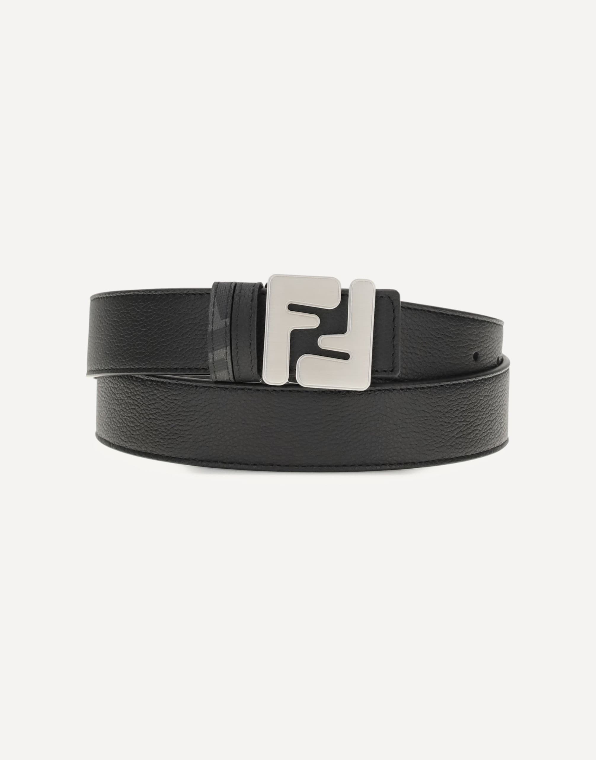 Fendi Squared Ff Belt Reversible