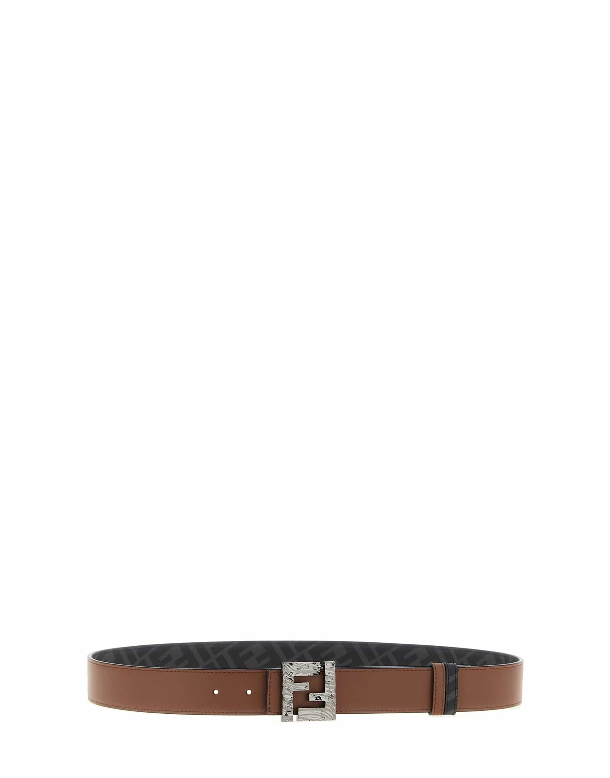 Fendi Fendi Squared FF Reversible Belt