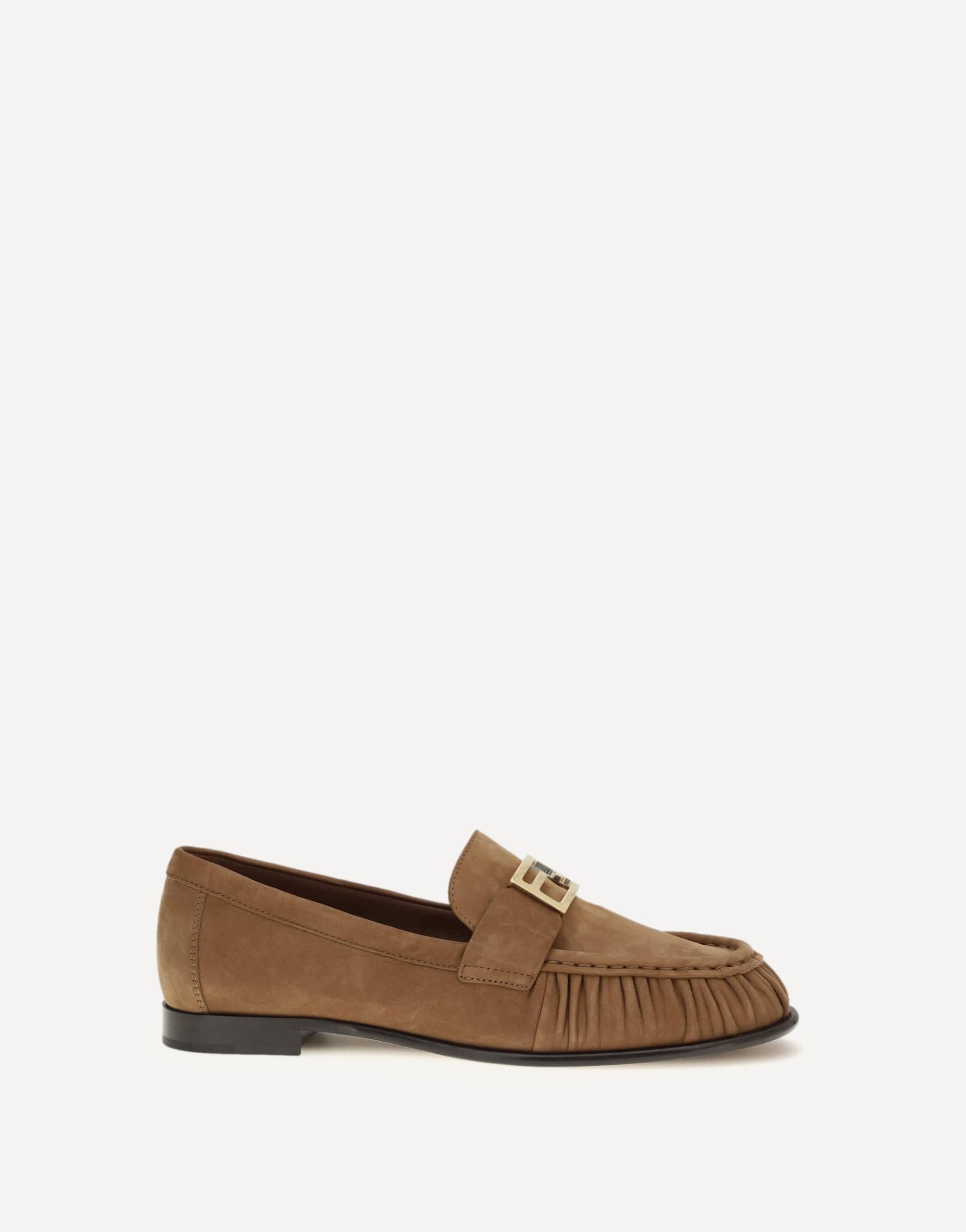 Fendi Suede Loafers