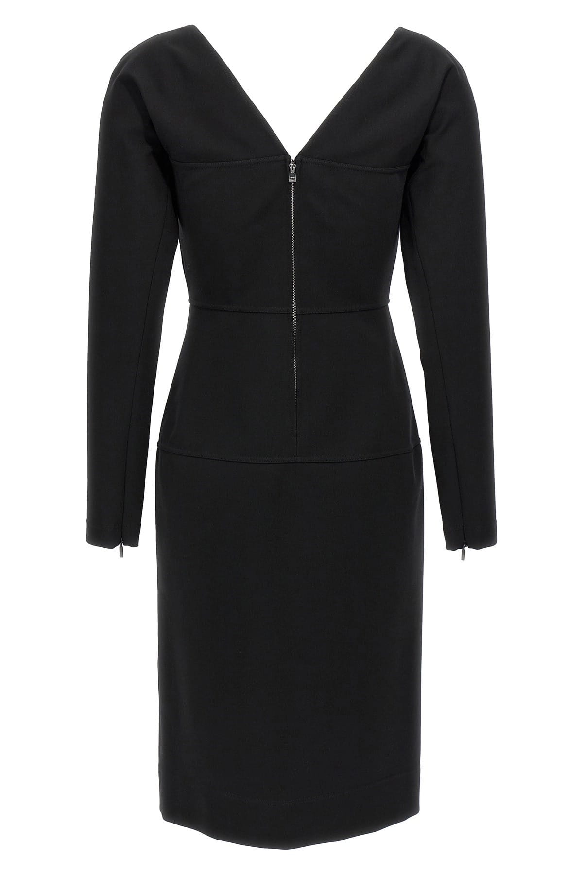Fendi Fendi Techno Jersey Midi Dress