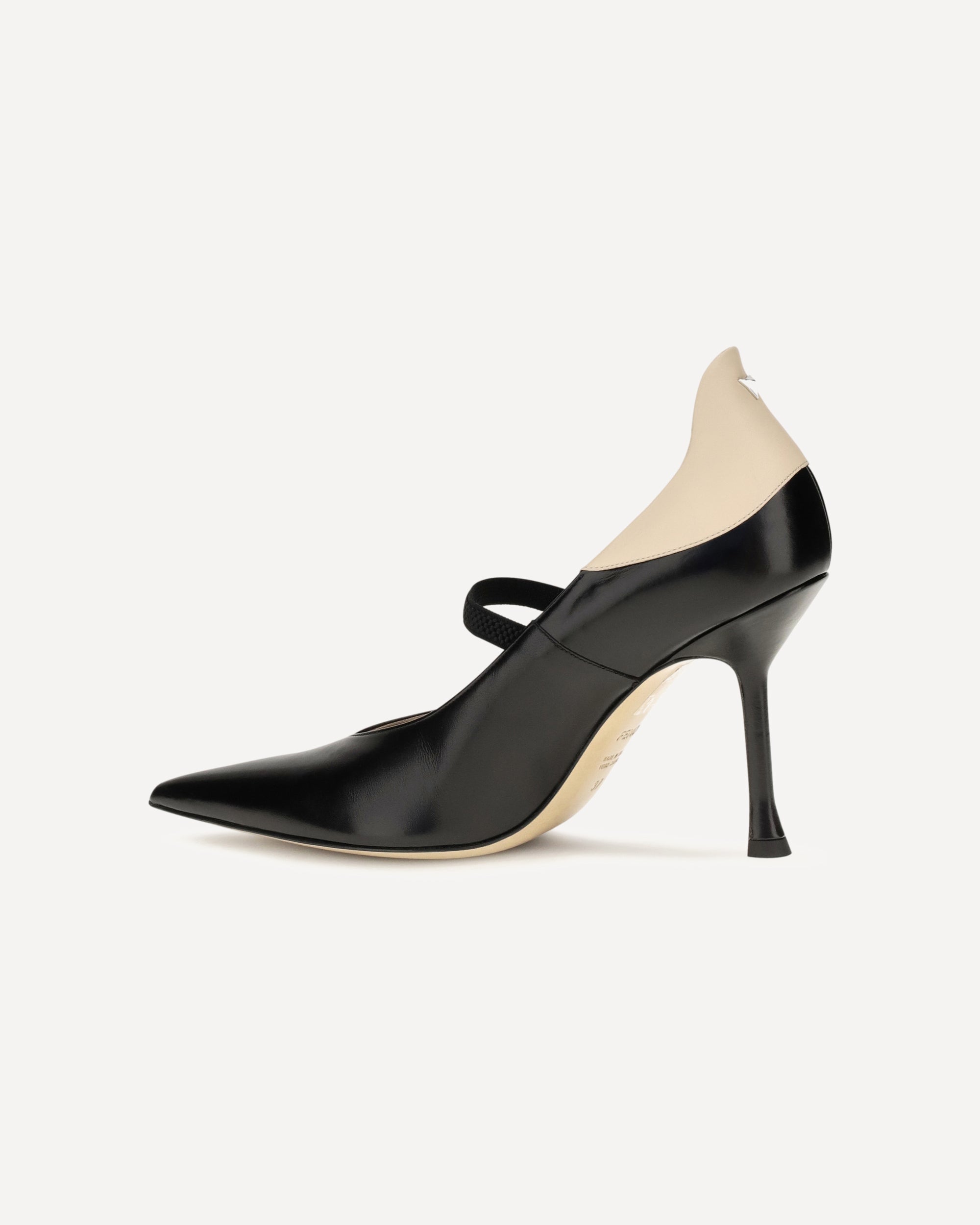 Fendi Two-Tone Calfskin Pumps