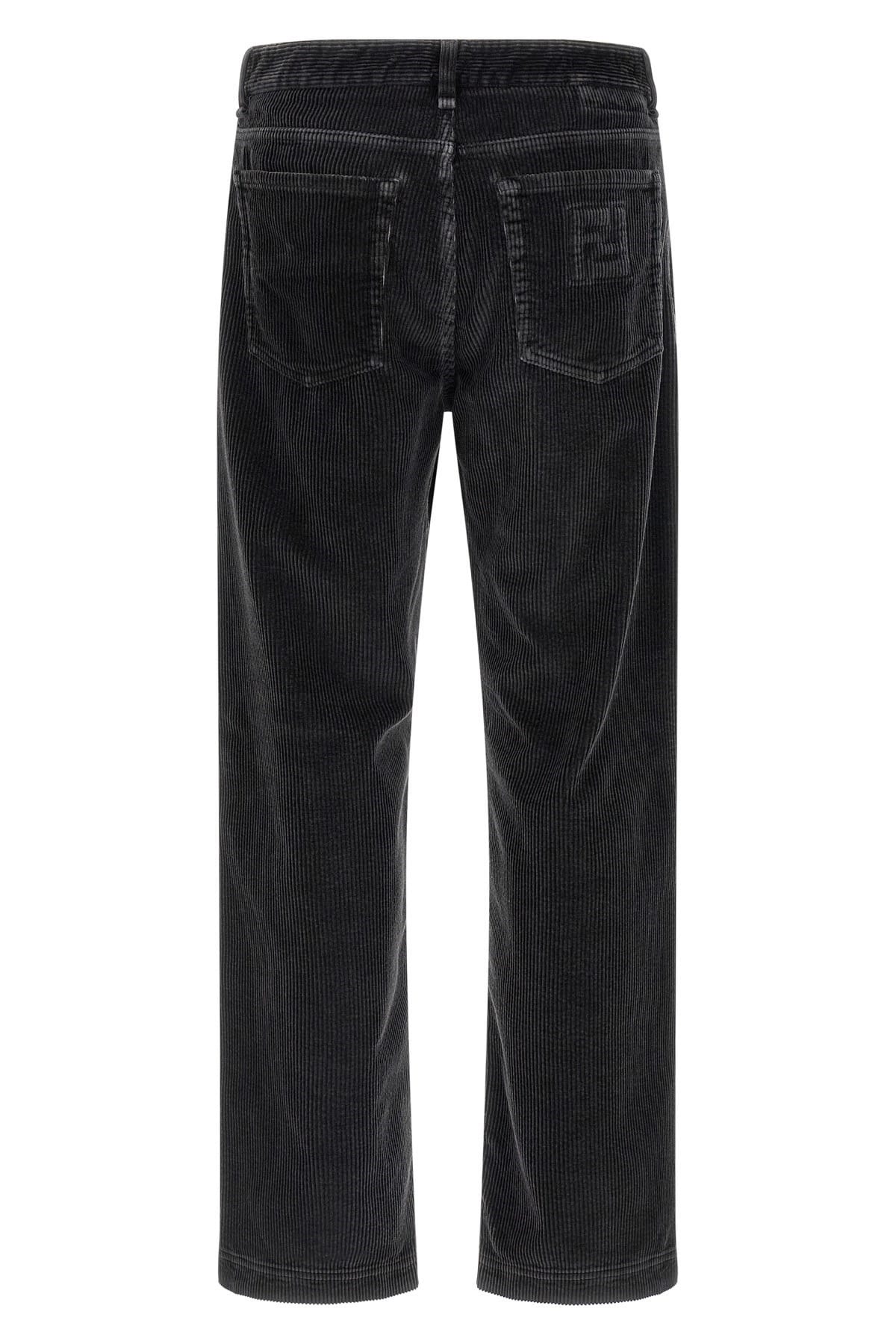 Fendi Fendi Velvet 5-Pocket Pants