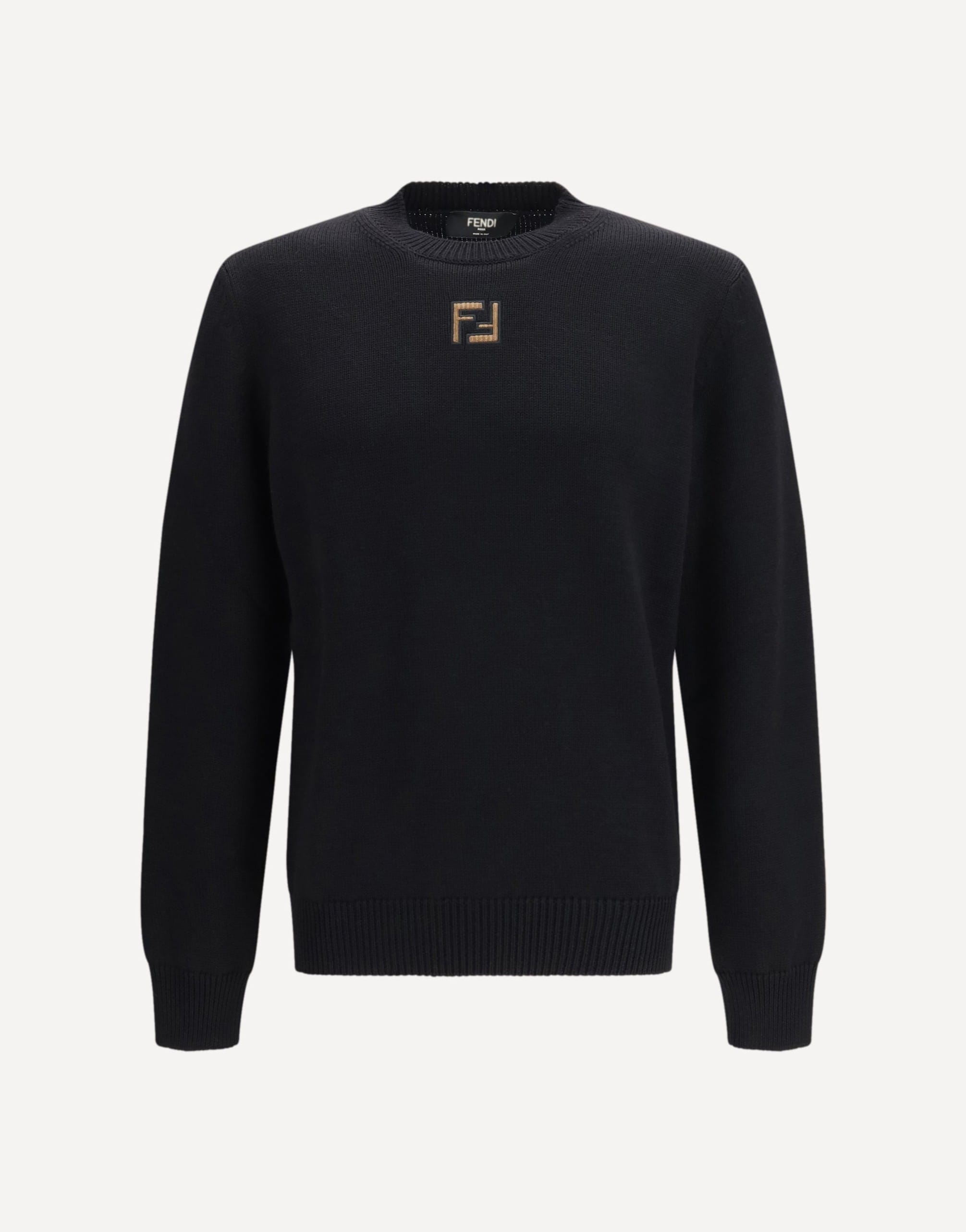 Fendi Wool Crew Neck Pullover