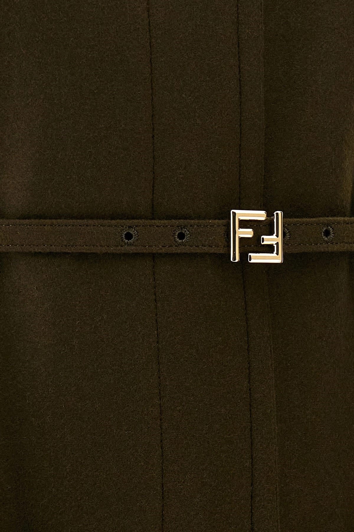 Fendi Fendi Wool Felt Coat