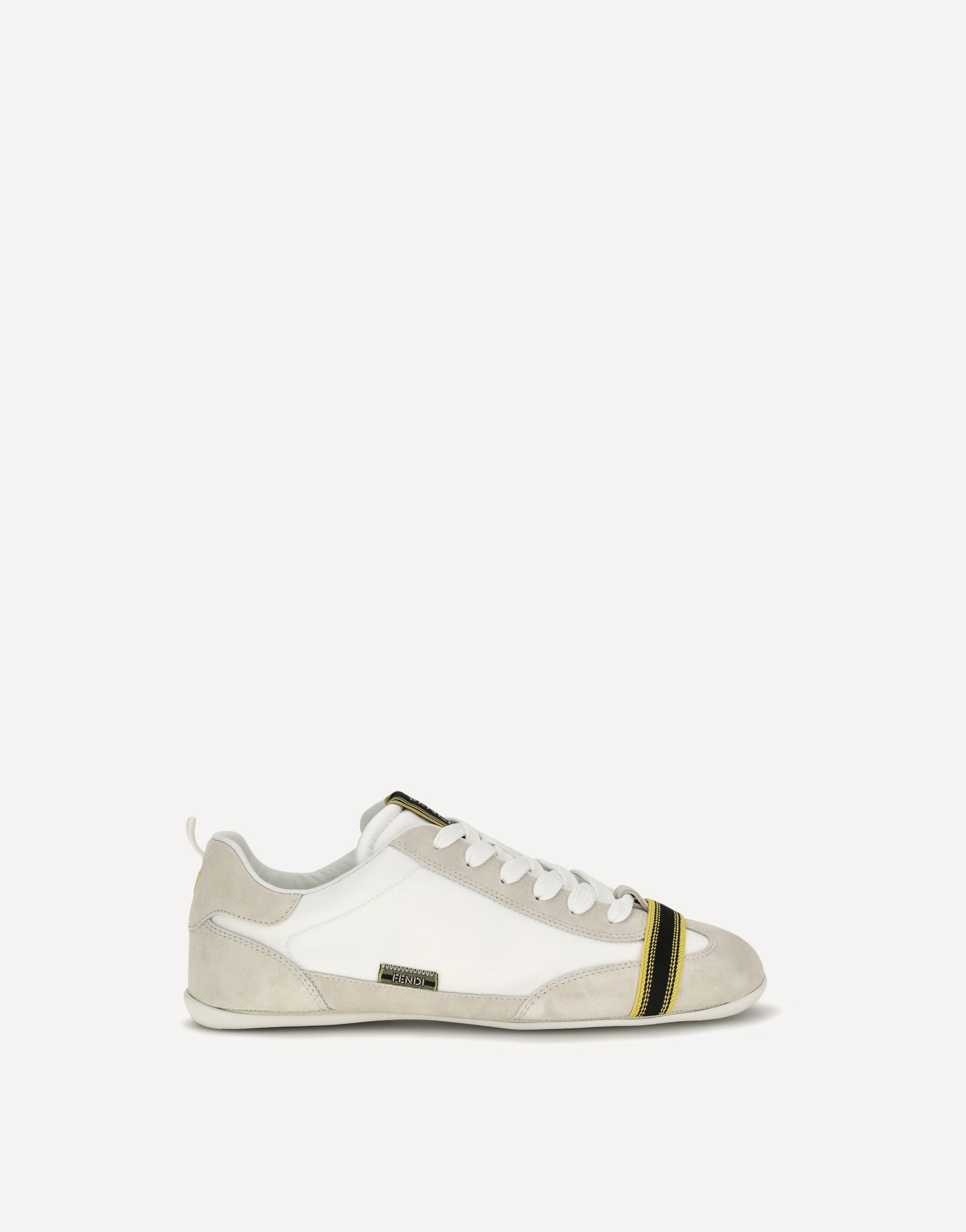Fendi Wrap Suede Fabric Sneakers