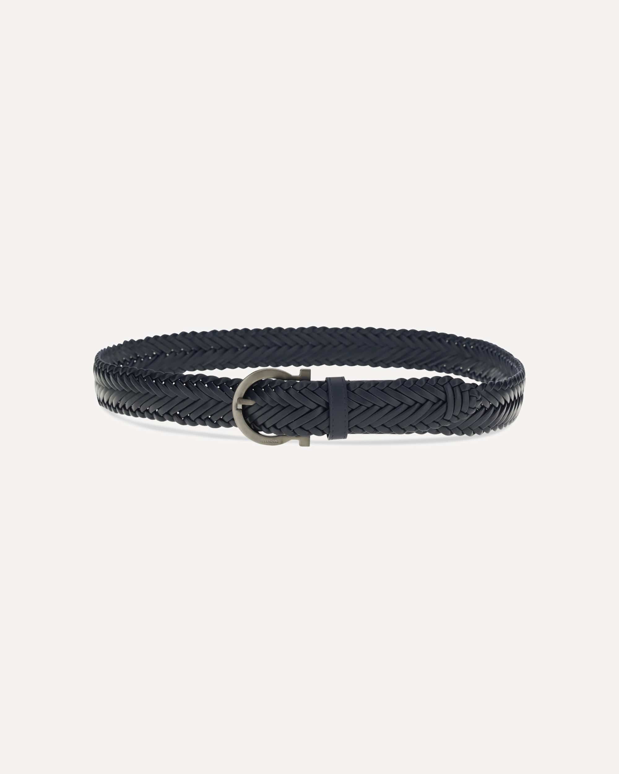 Braided Leather Belt - alternate view