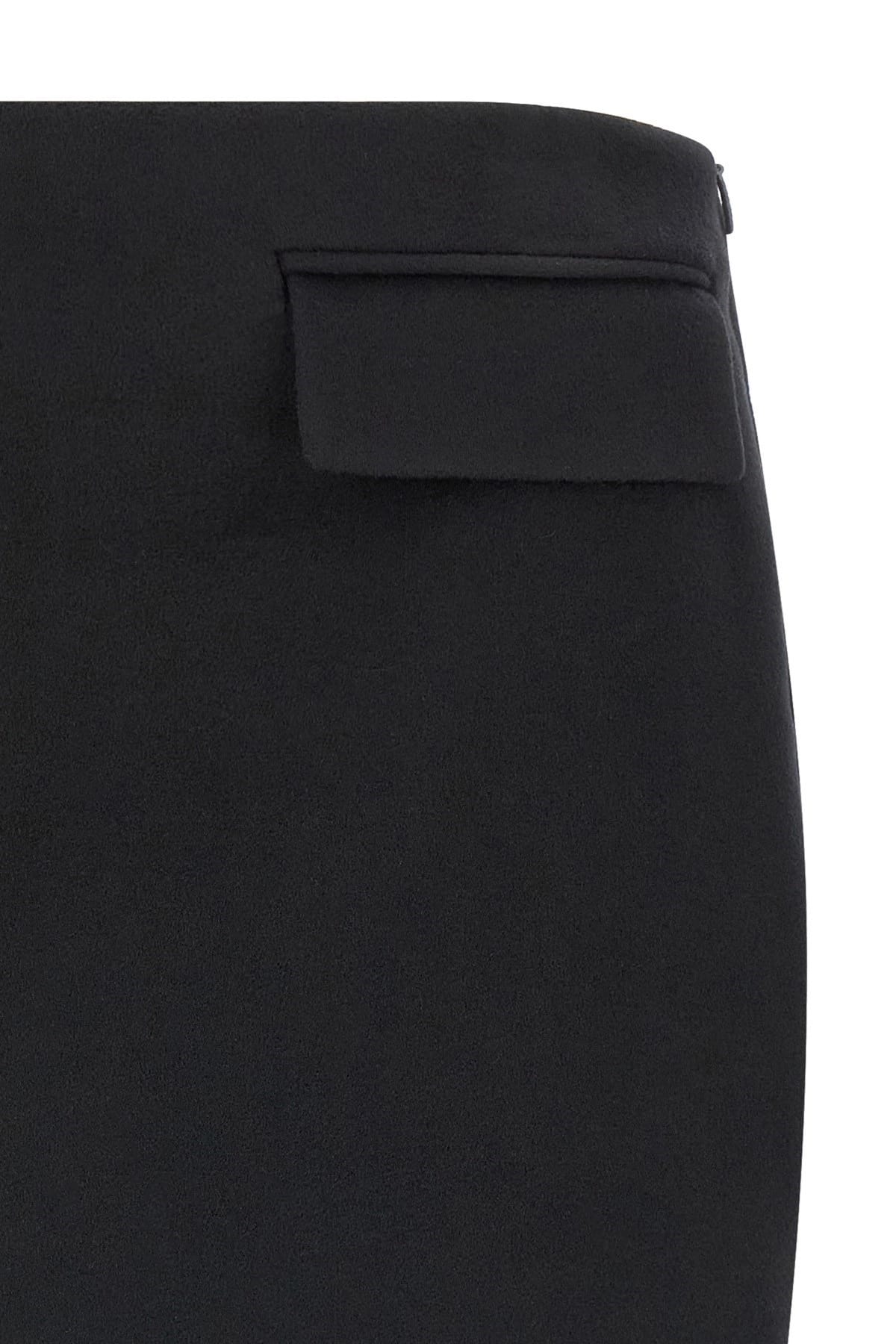 Ferragamo Ferragamo Cashmere Wool Mini Skirt