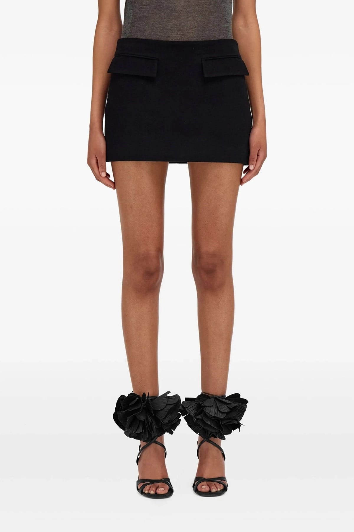 Ferragamo Cashmere Wool Mini Skirt - alternate view