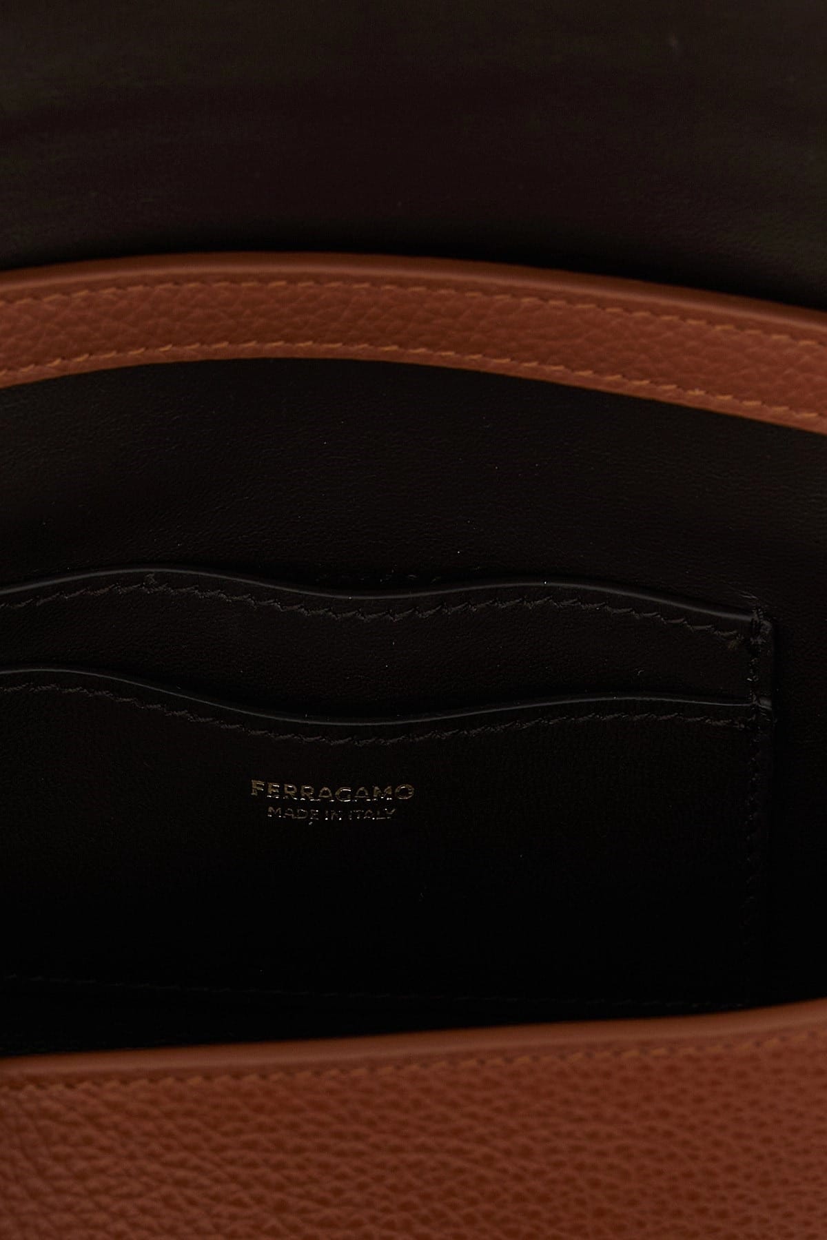 Ferragamo Ferragamo Double Gancini Mini Crossbody Bag