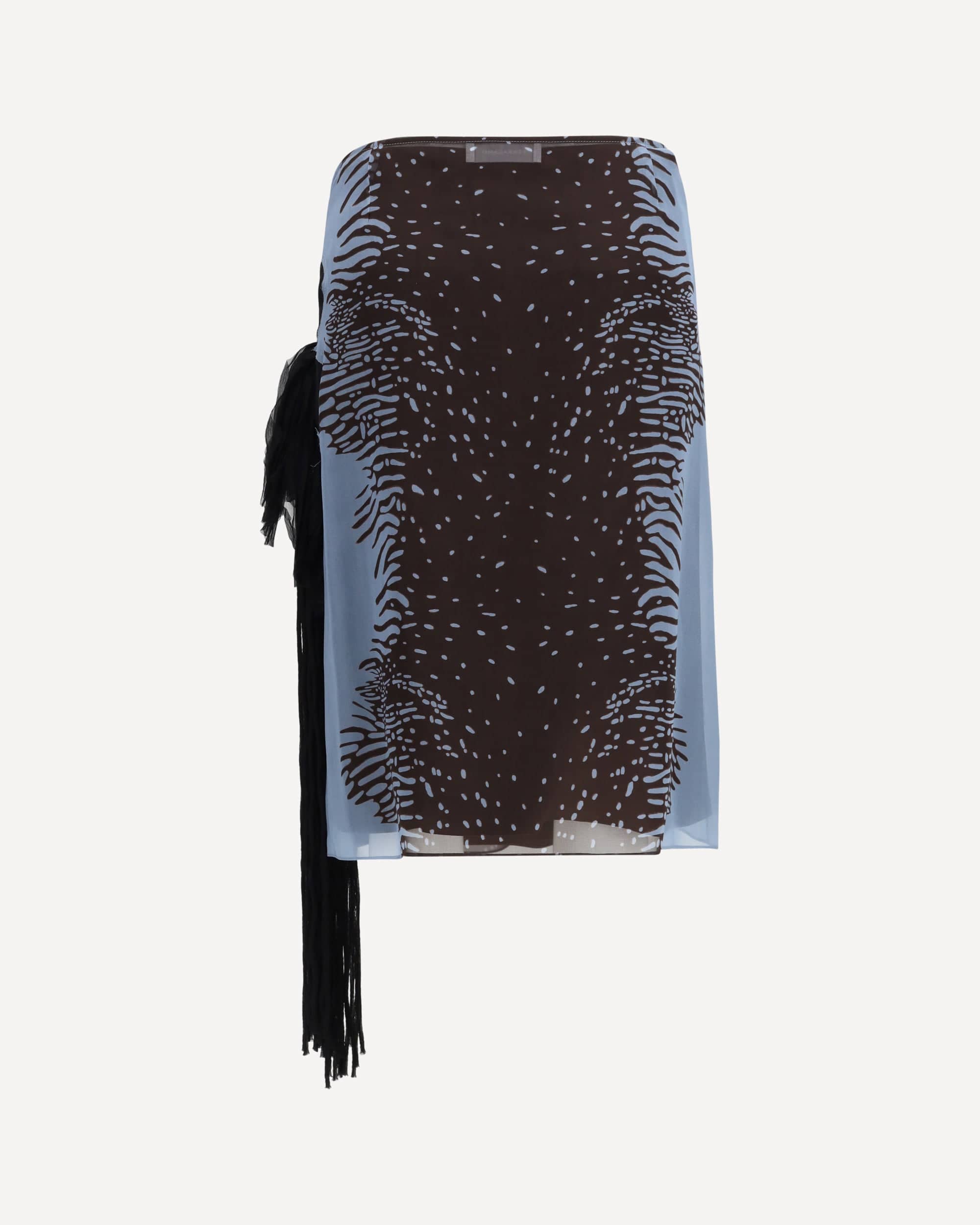 Ferragamo Flower Skirt Maxi Georgette