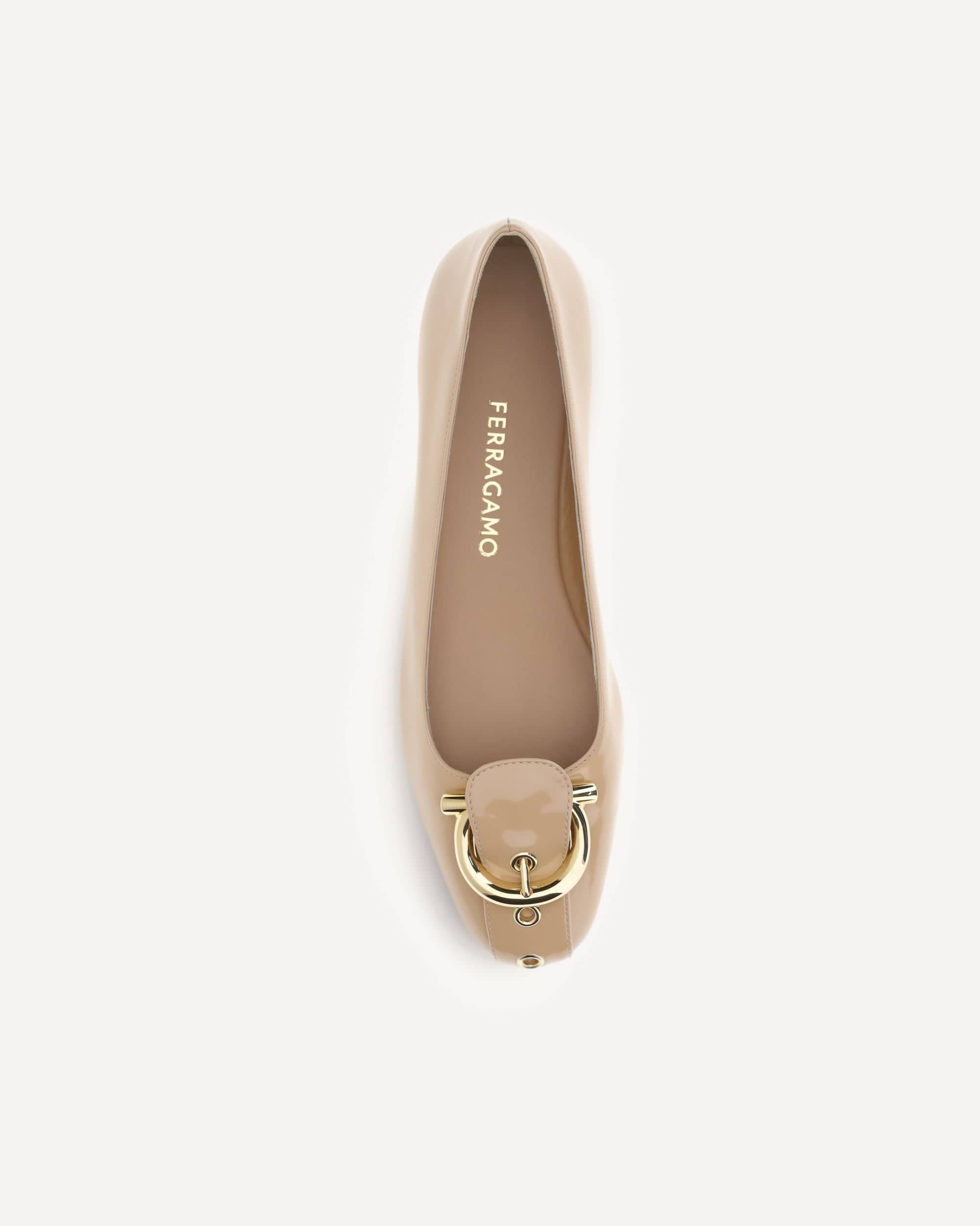Ferragamo Gancini Ballerinas