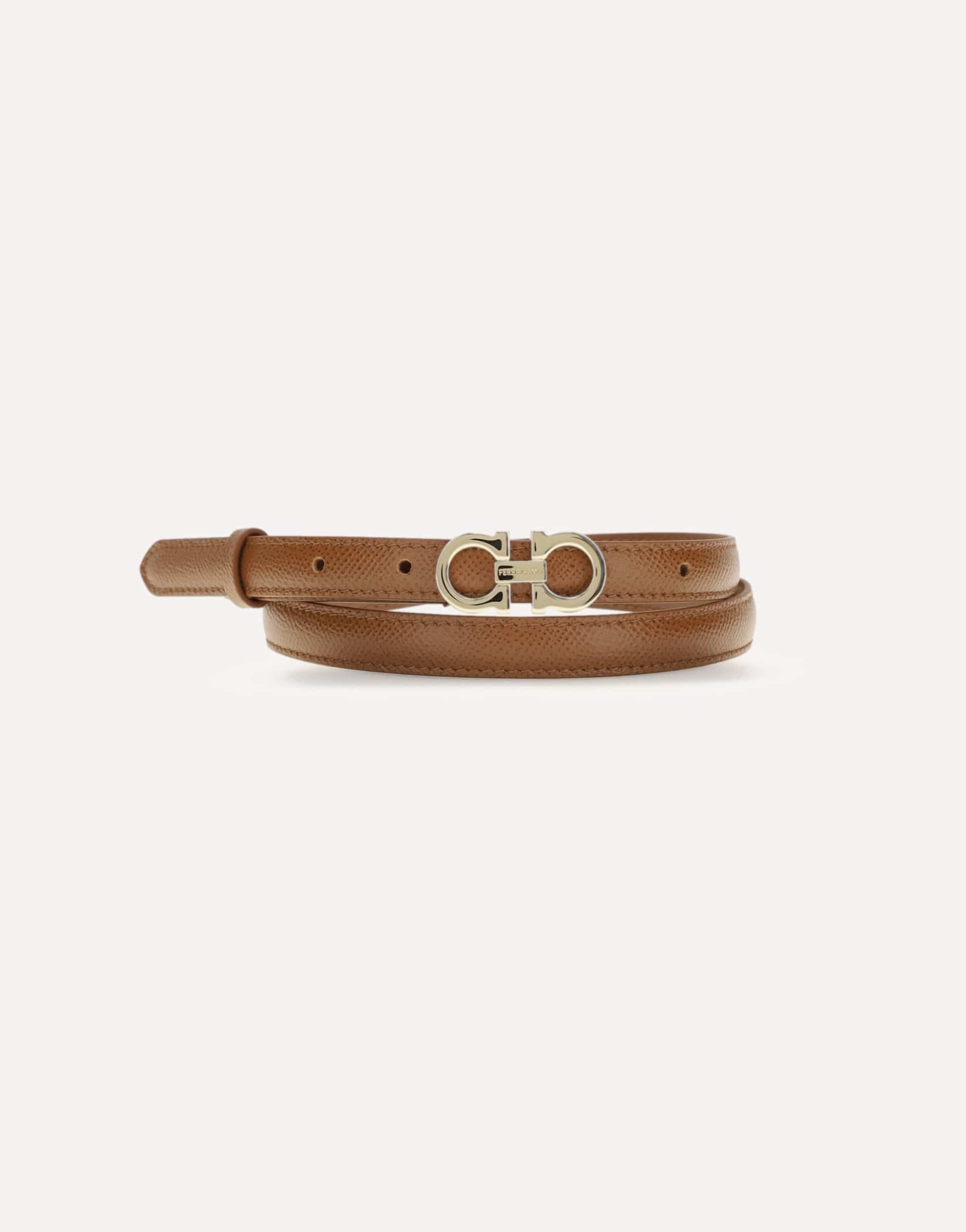 Ferragamo Gancini Leather Belt