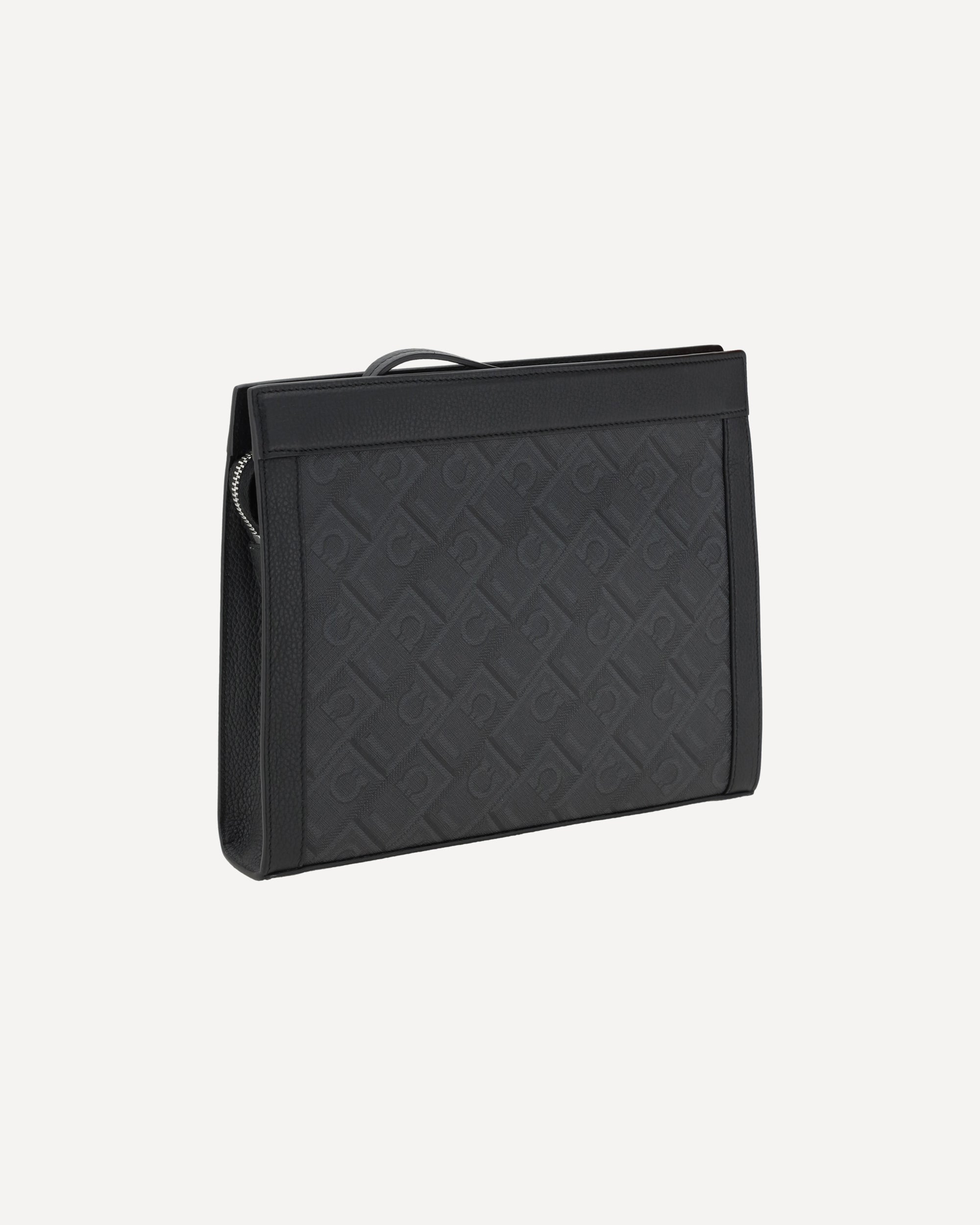 Ferragamo Gancini Pattern Pouch