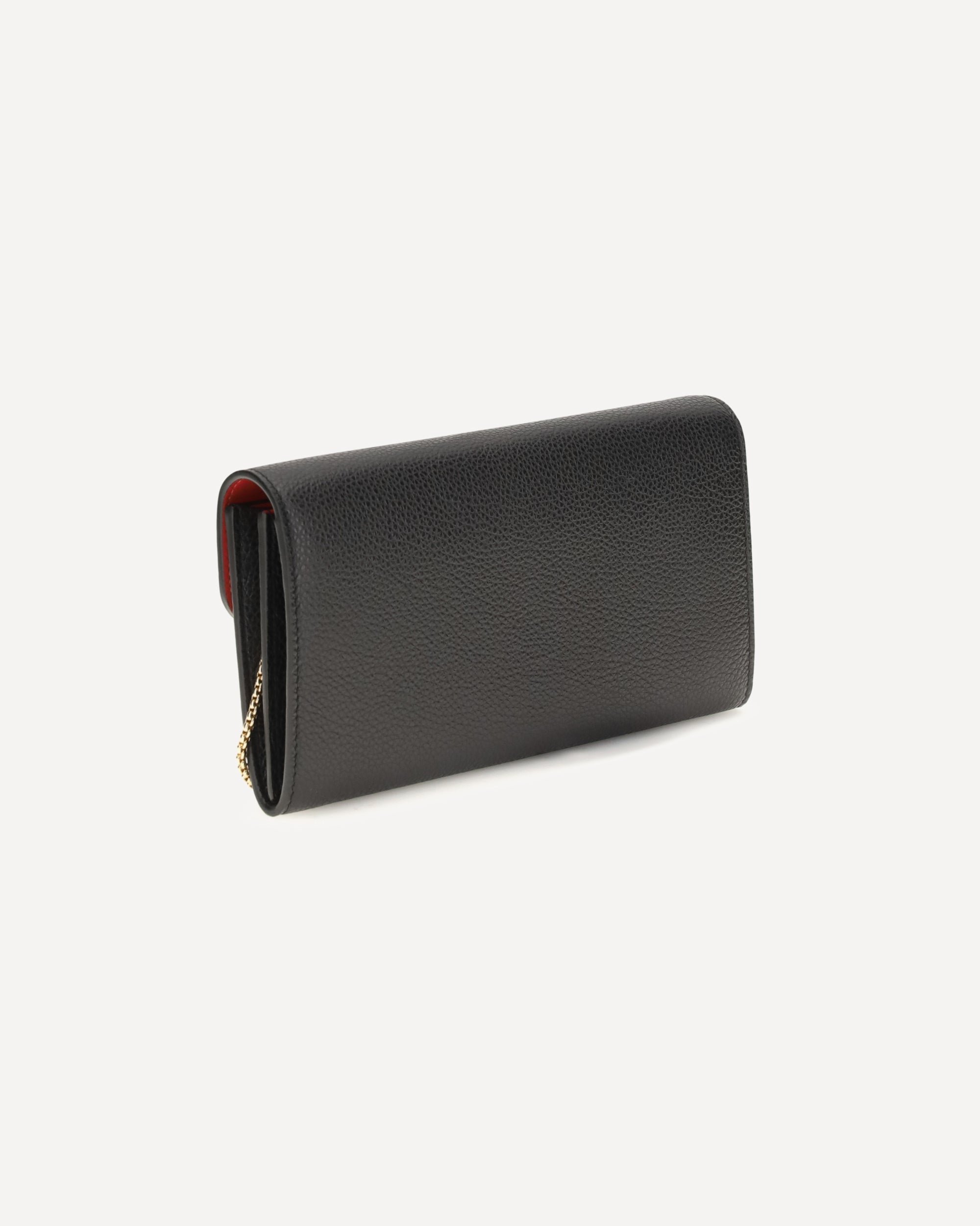 Ferragamo Gancini Wallet With Shoulder Strap