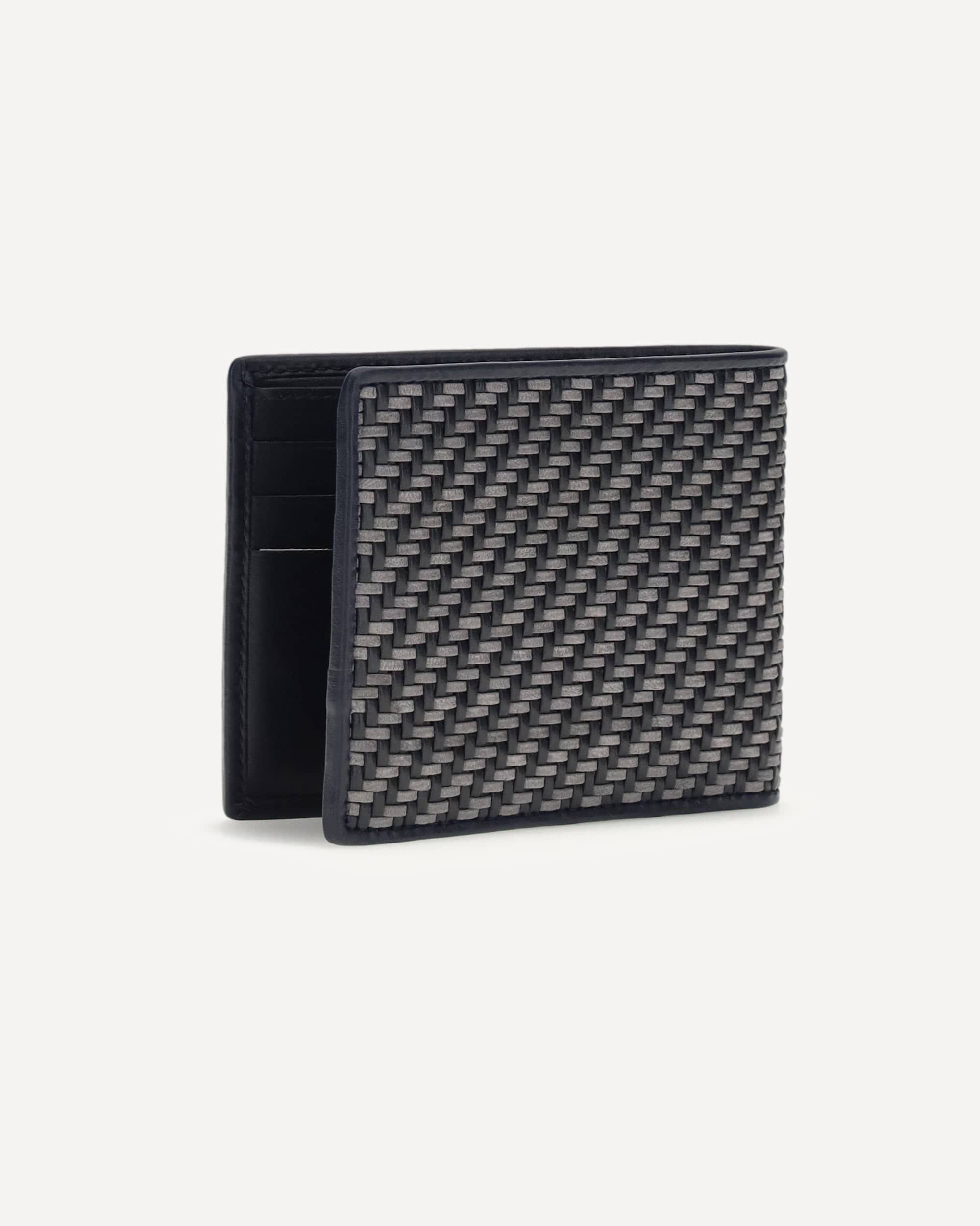 Lattice Wallet With Gancini - alternate view