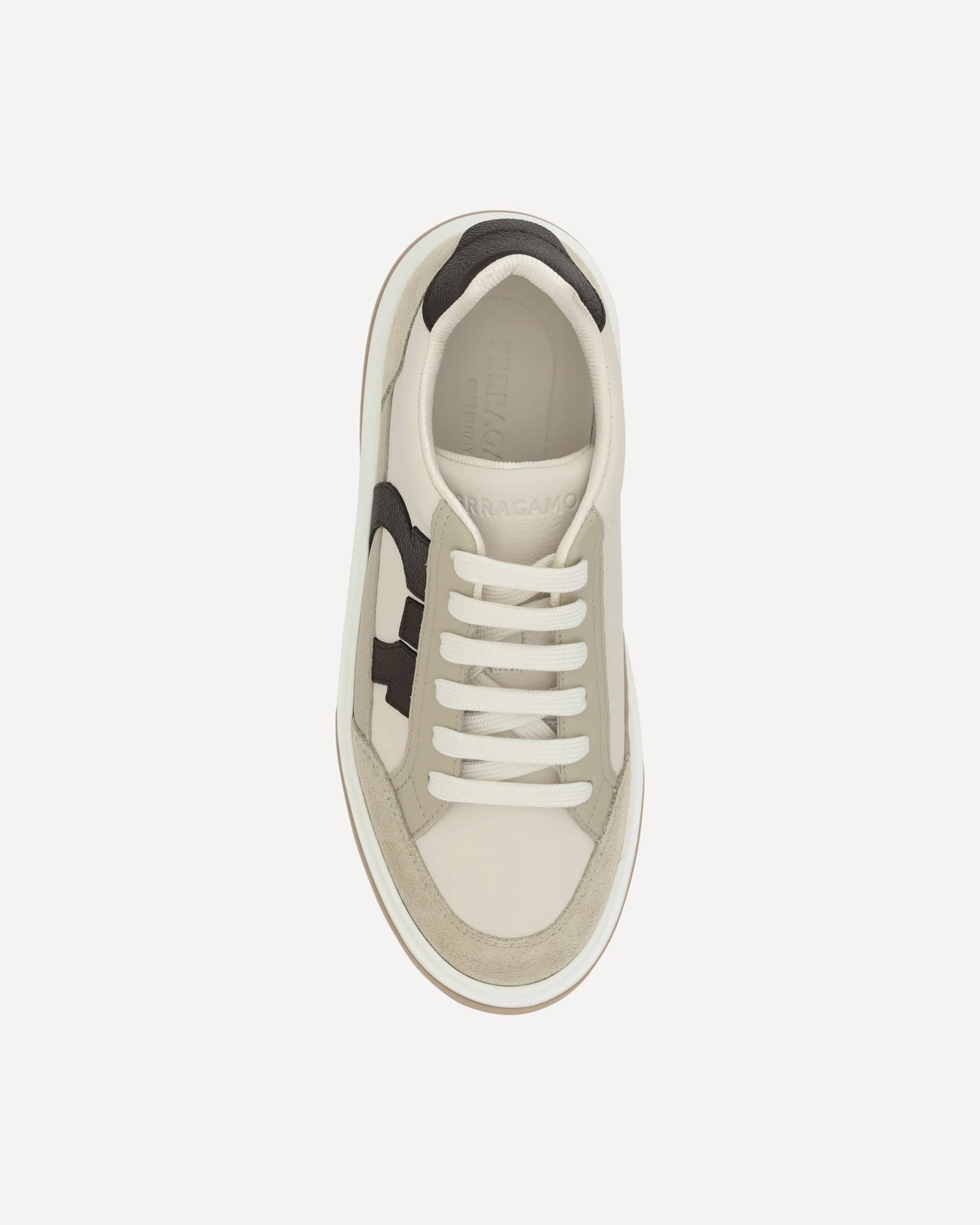 Ferragamo Leather Sneakers