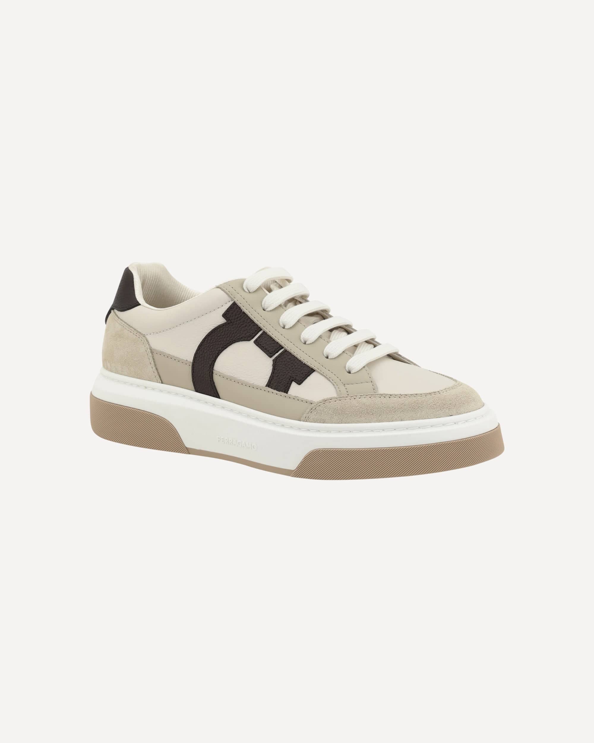 Ferragamo Leather Sneakers