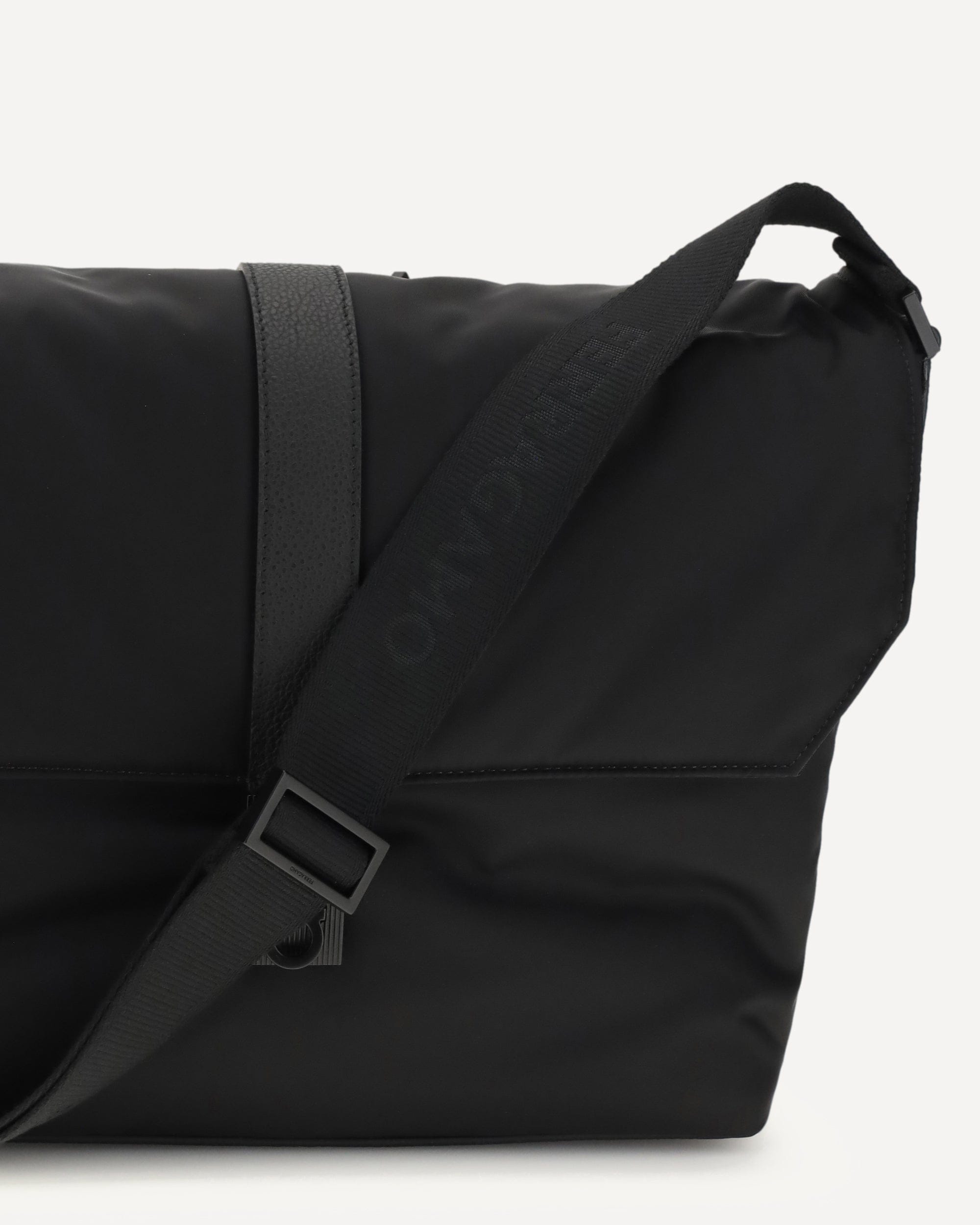 Ferragamo Nylon Shoulder Bag With Gancini